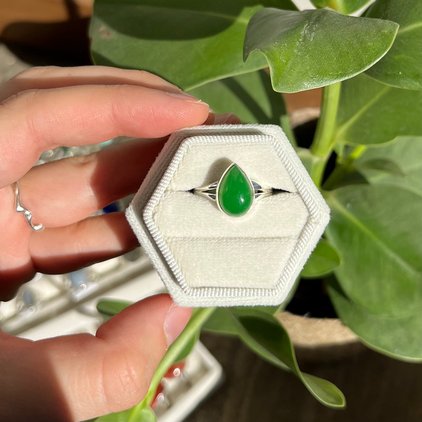 Bague jade