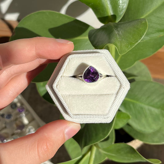 Bague améthyste