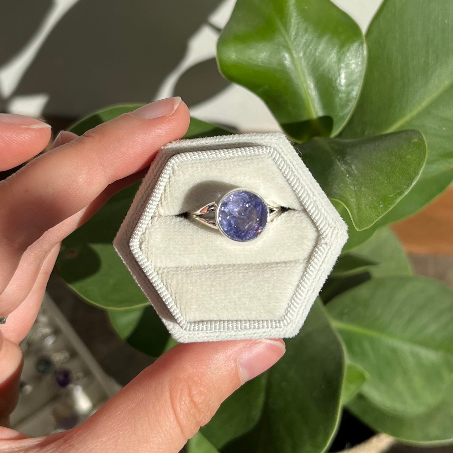Bague tanzanite