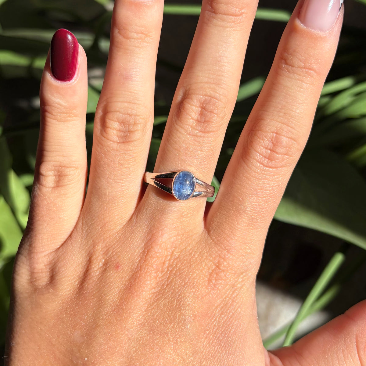 Bague cyanite