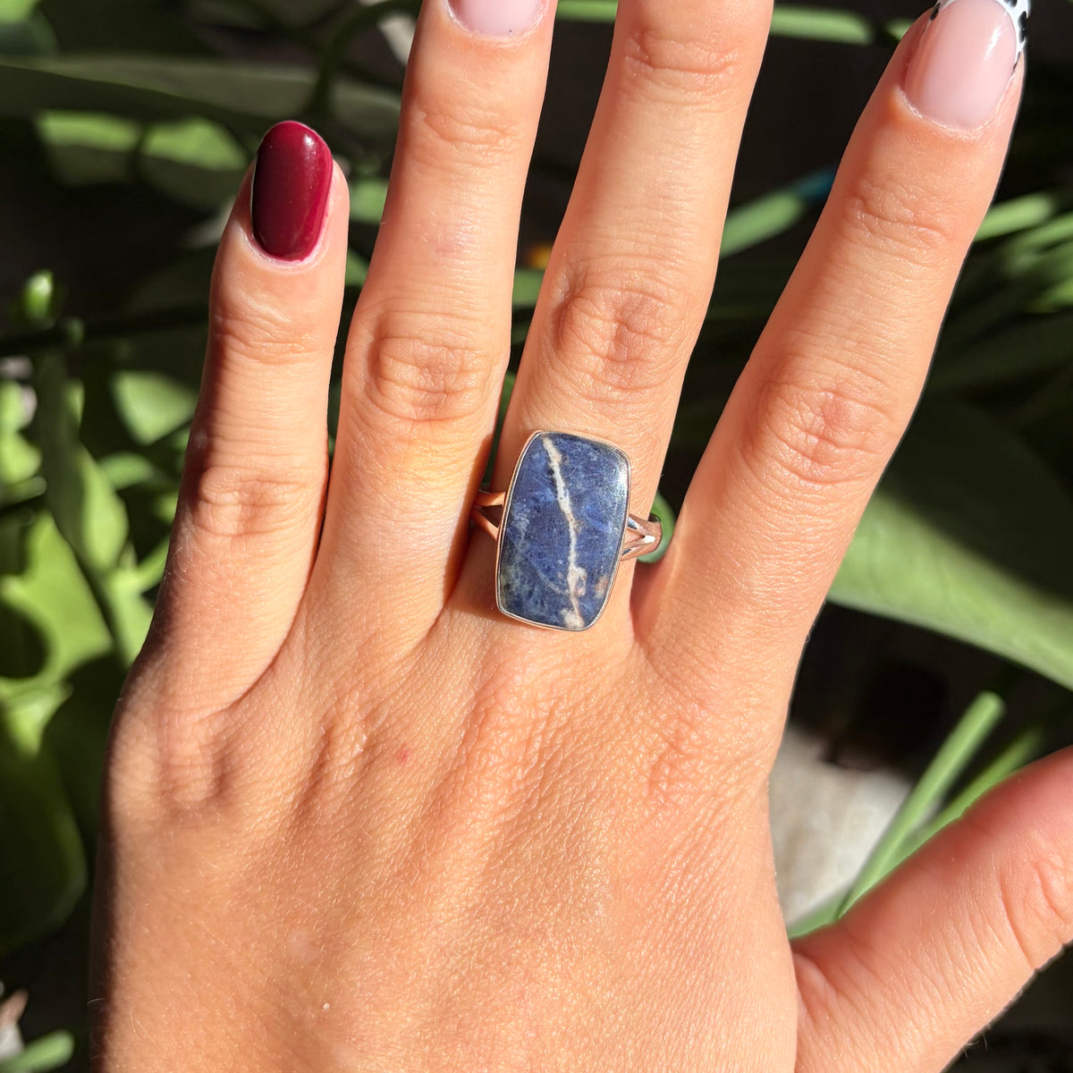 Bague sodalite