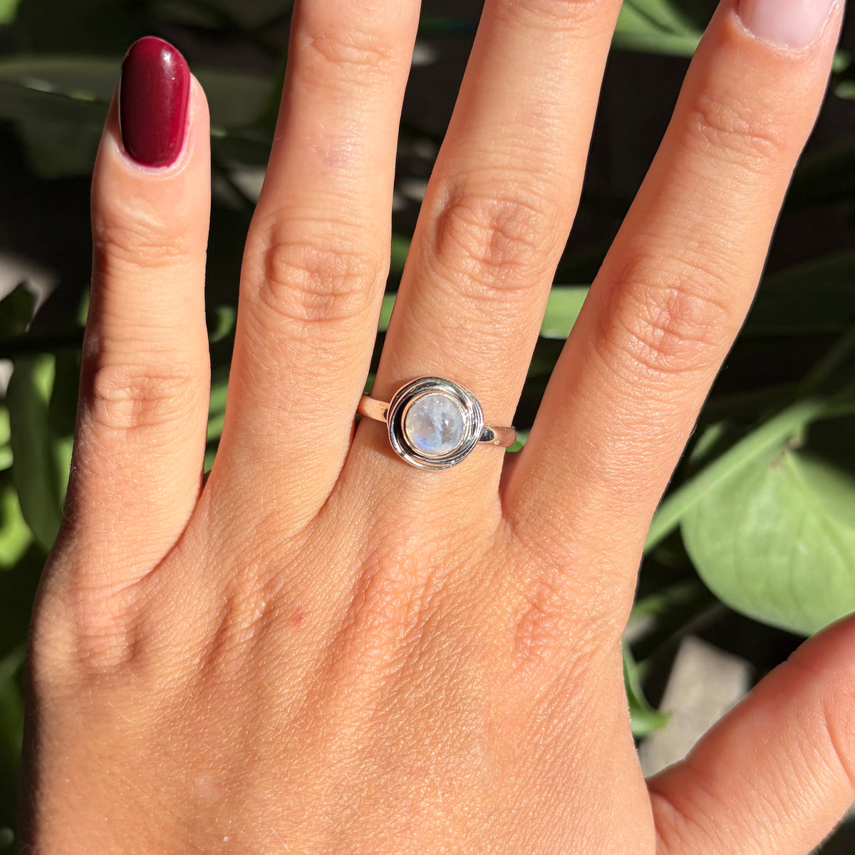 Bague pierre de lune