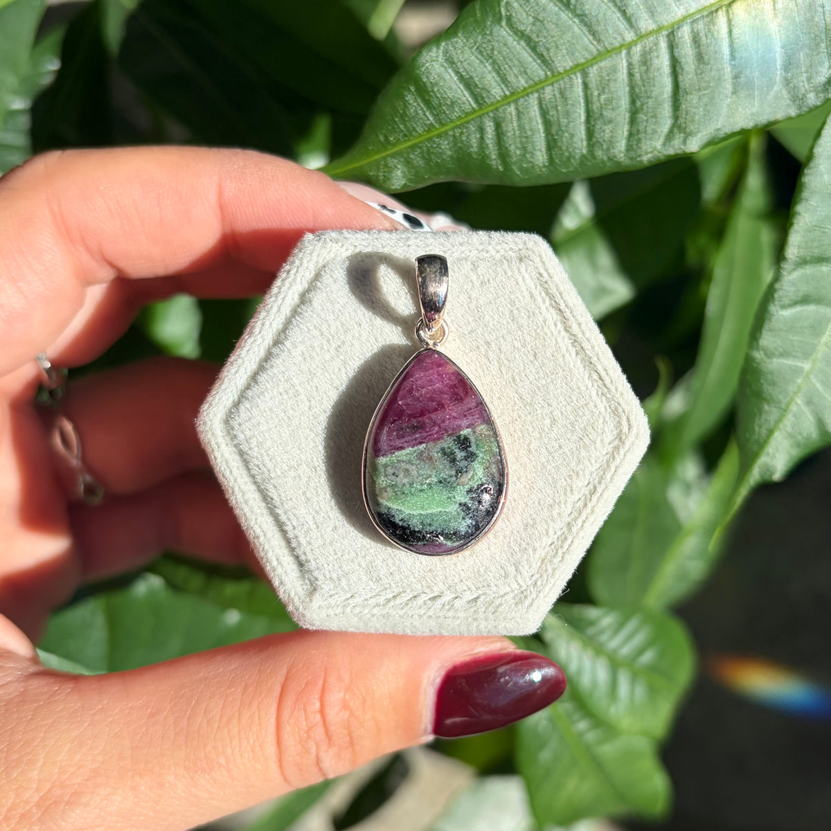 Pendentif rubis