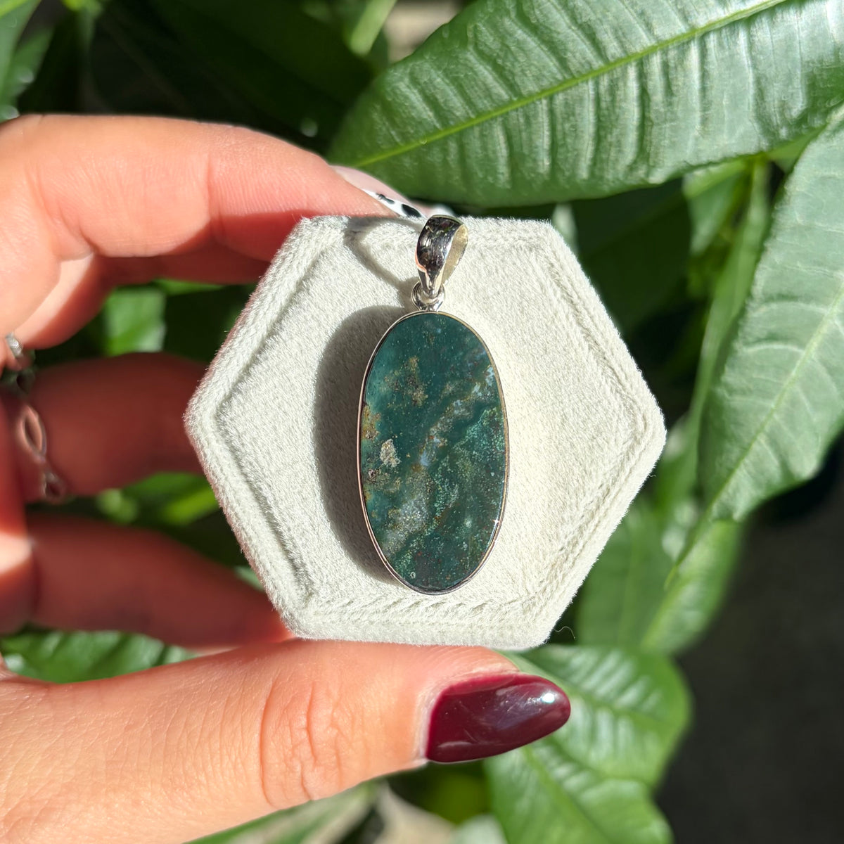 Pendentif jaspe
