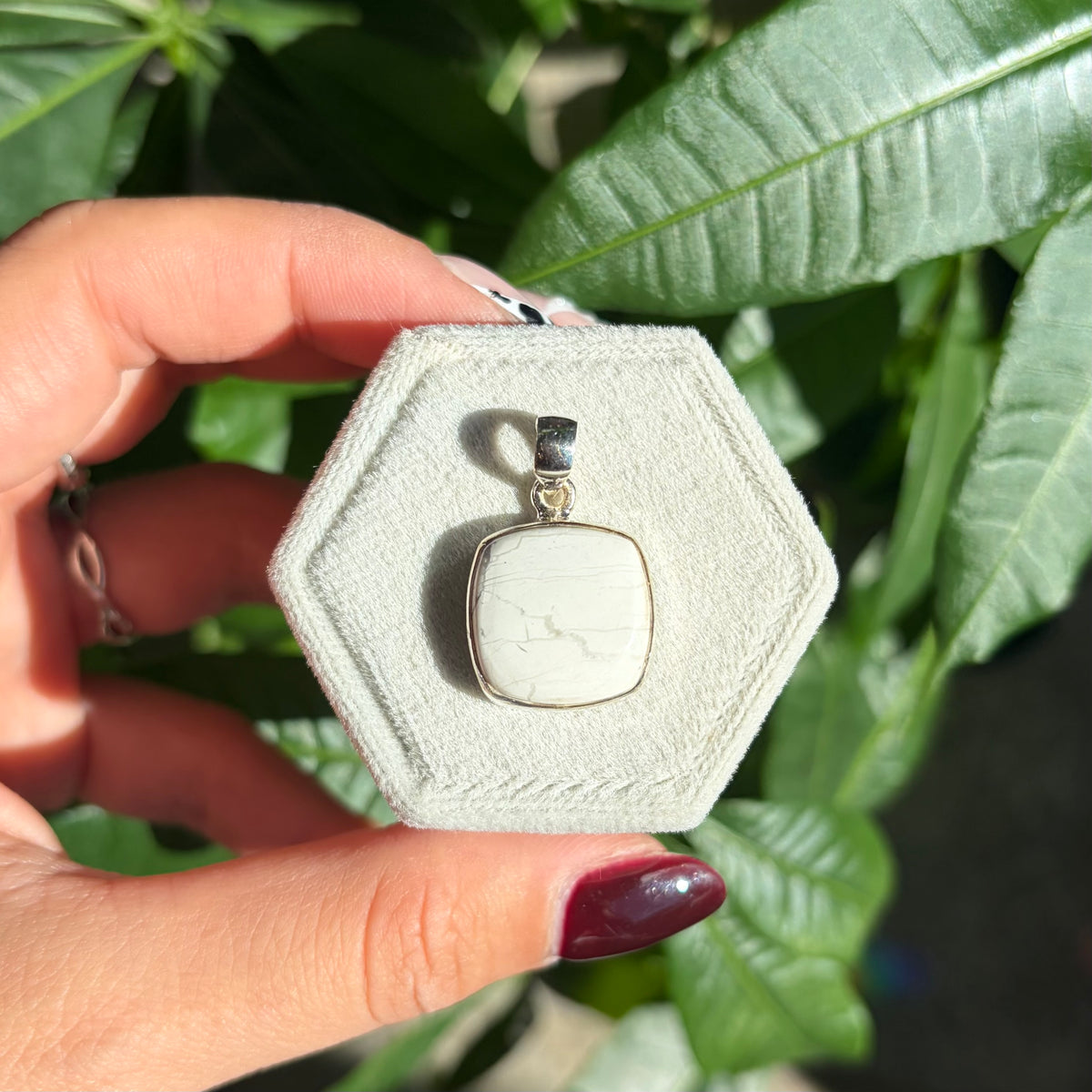 Pendentif howlite