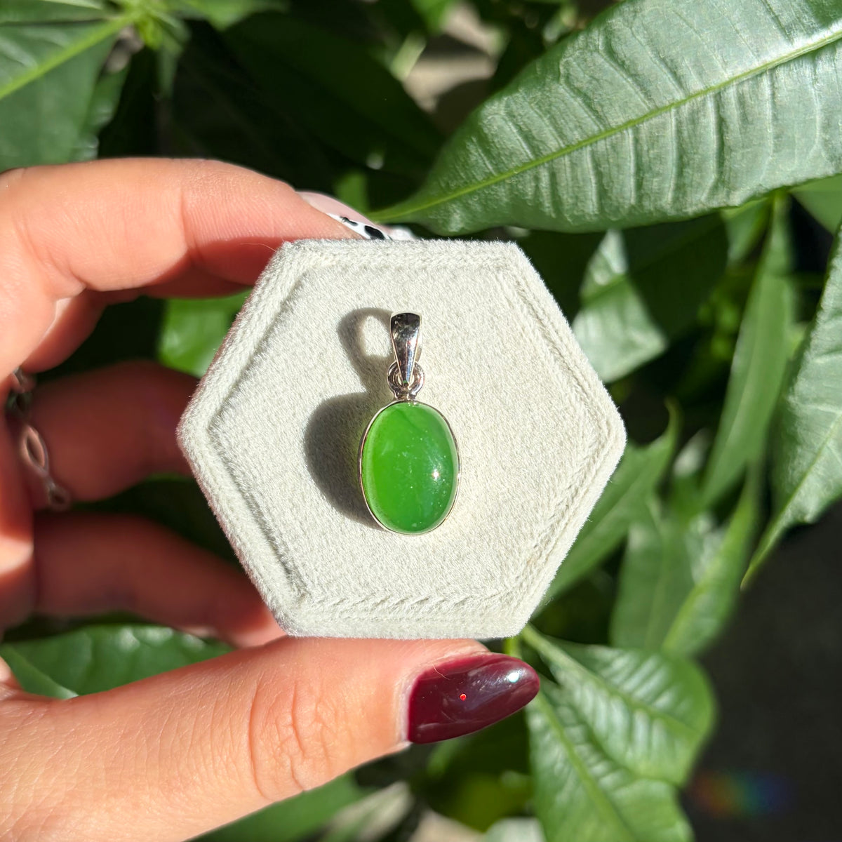 Pendentif jade