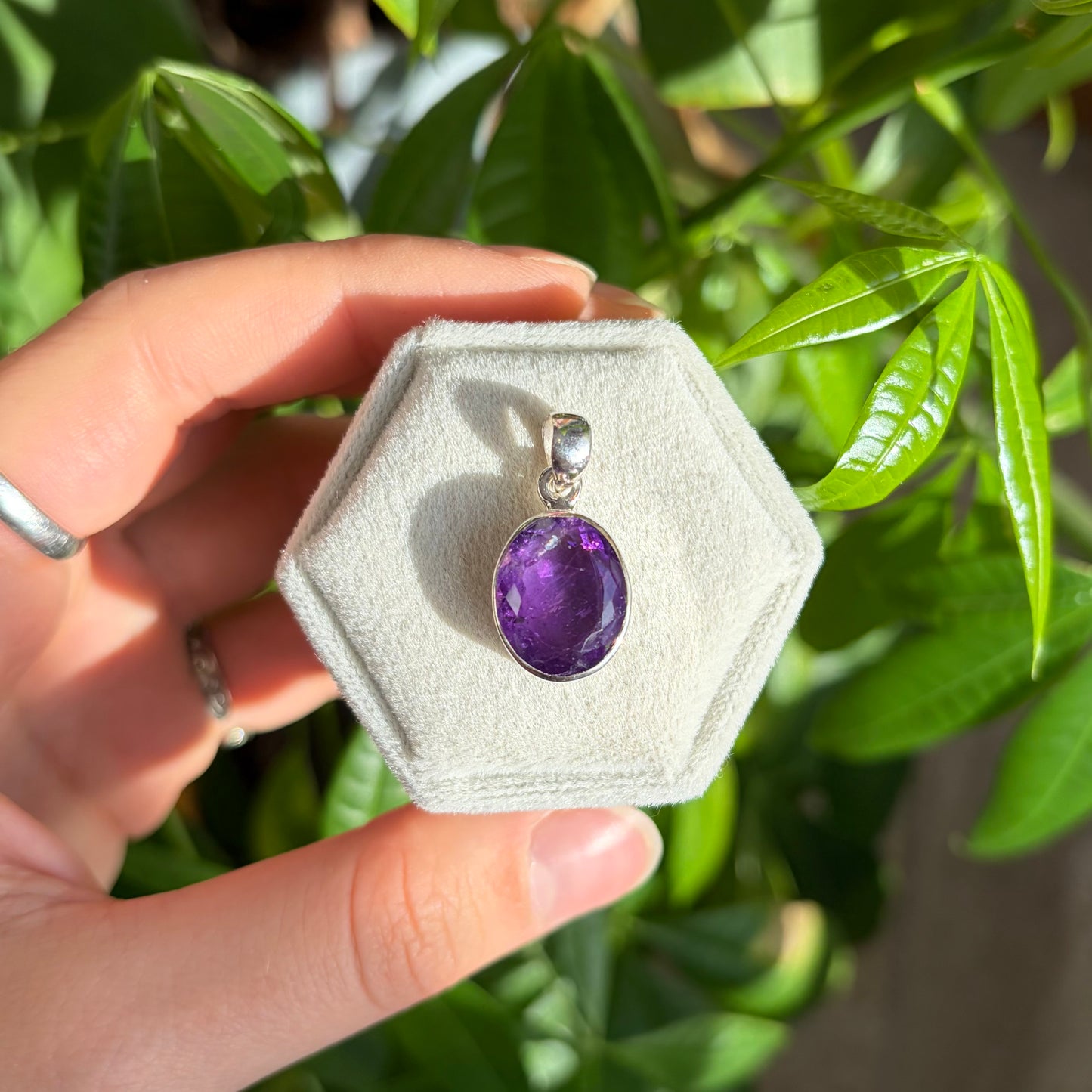 Pendentif améthyste