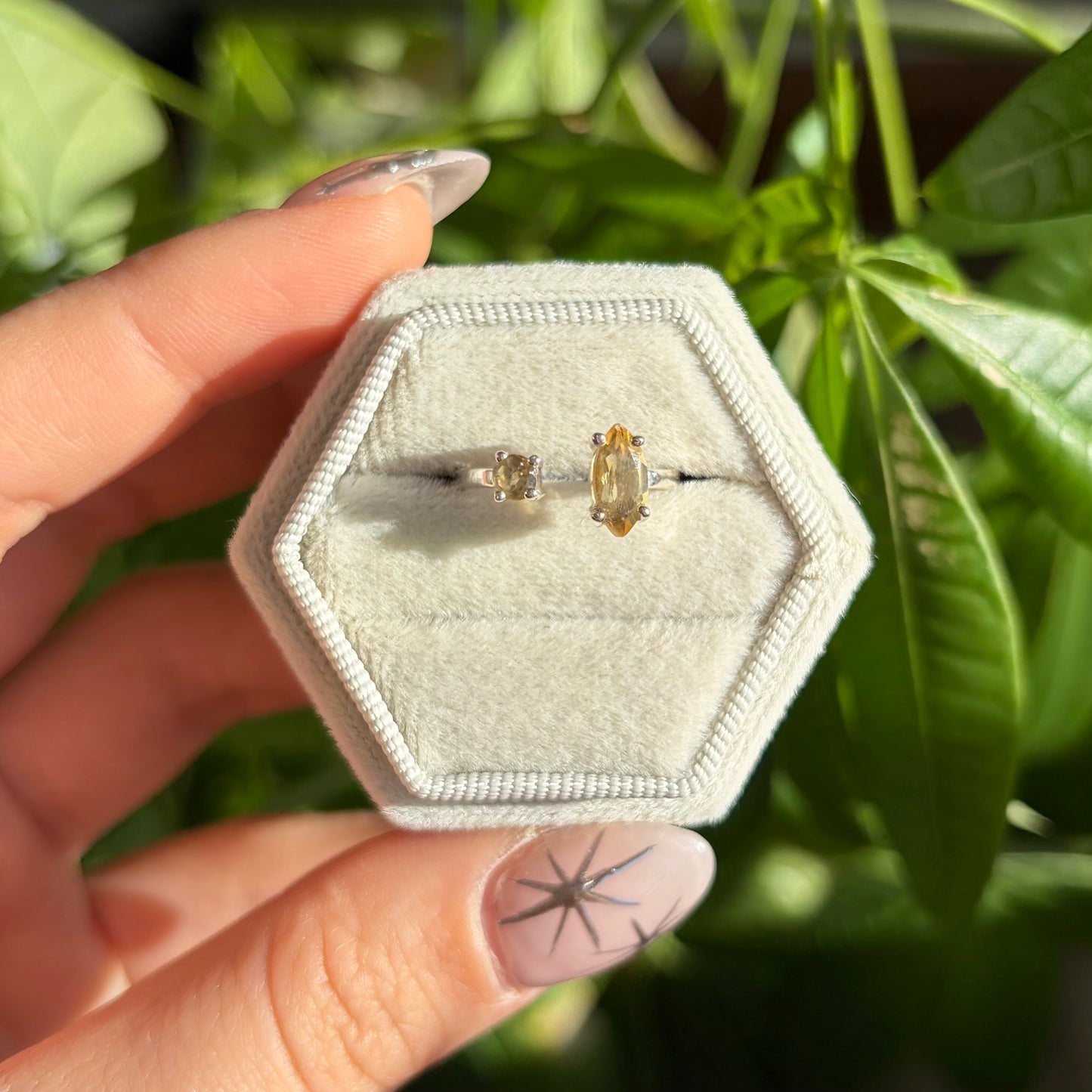 Bague citrine