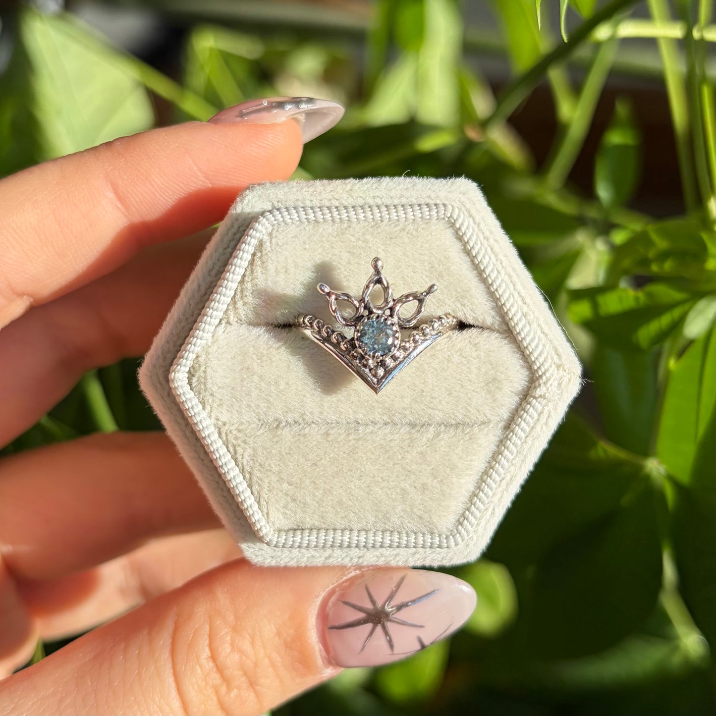 Bague topaze