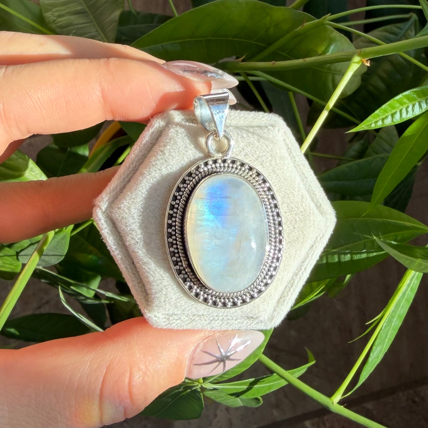 Pendentif labradorite