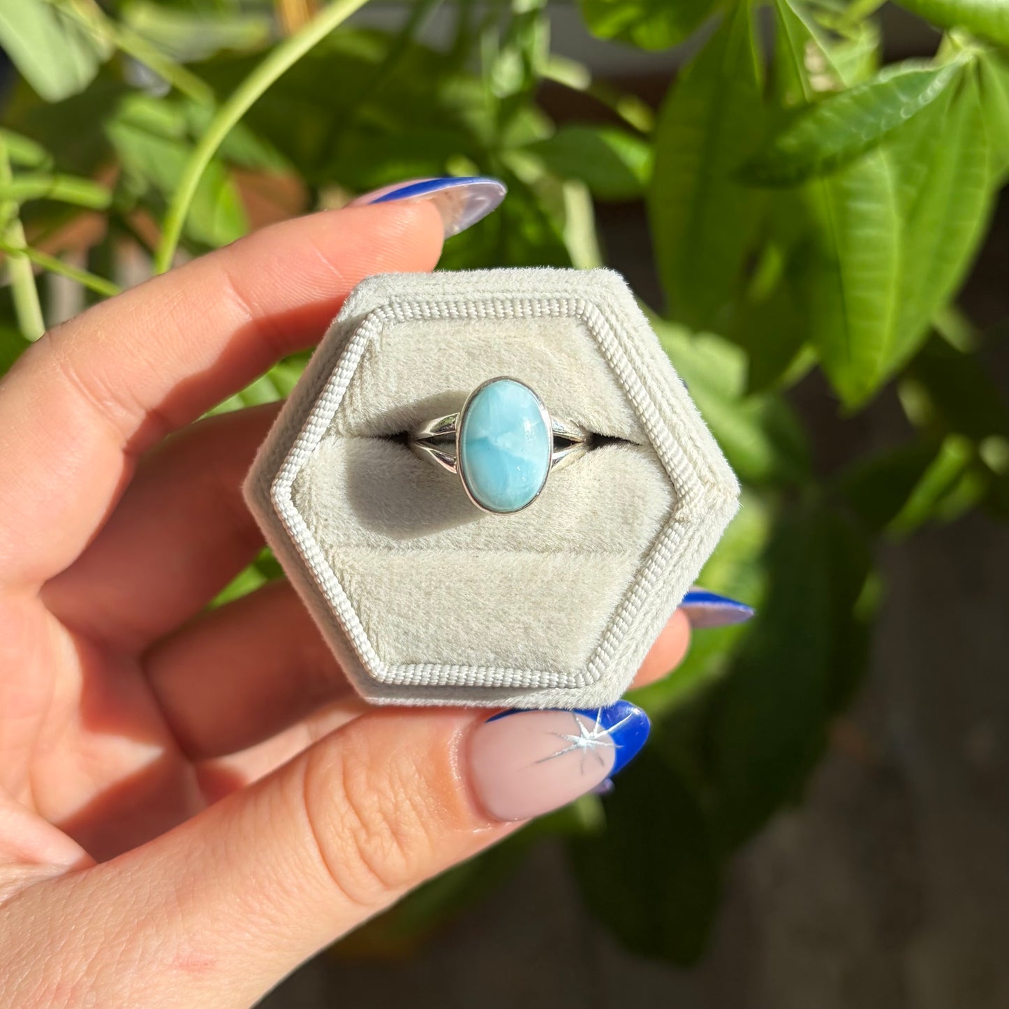 Bague larimar