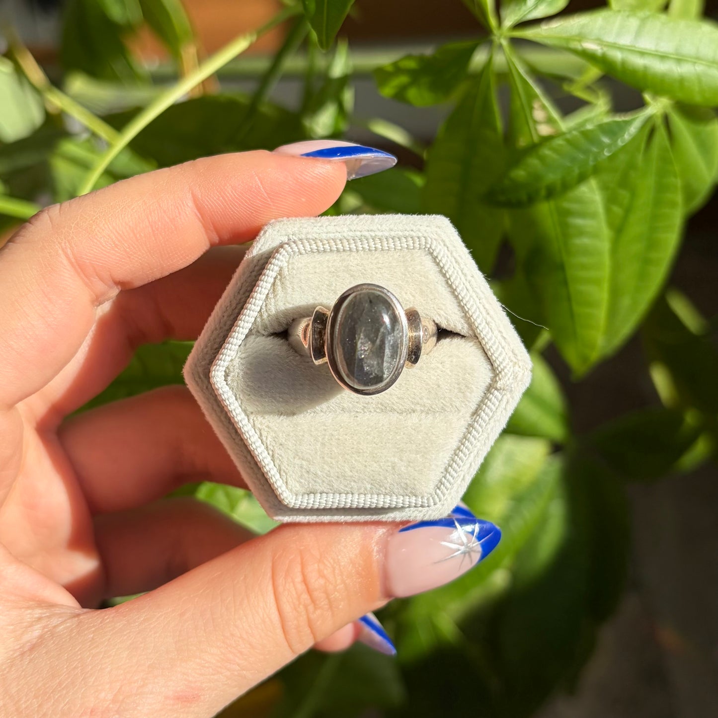 Bague labradorite