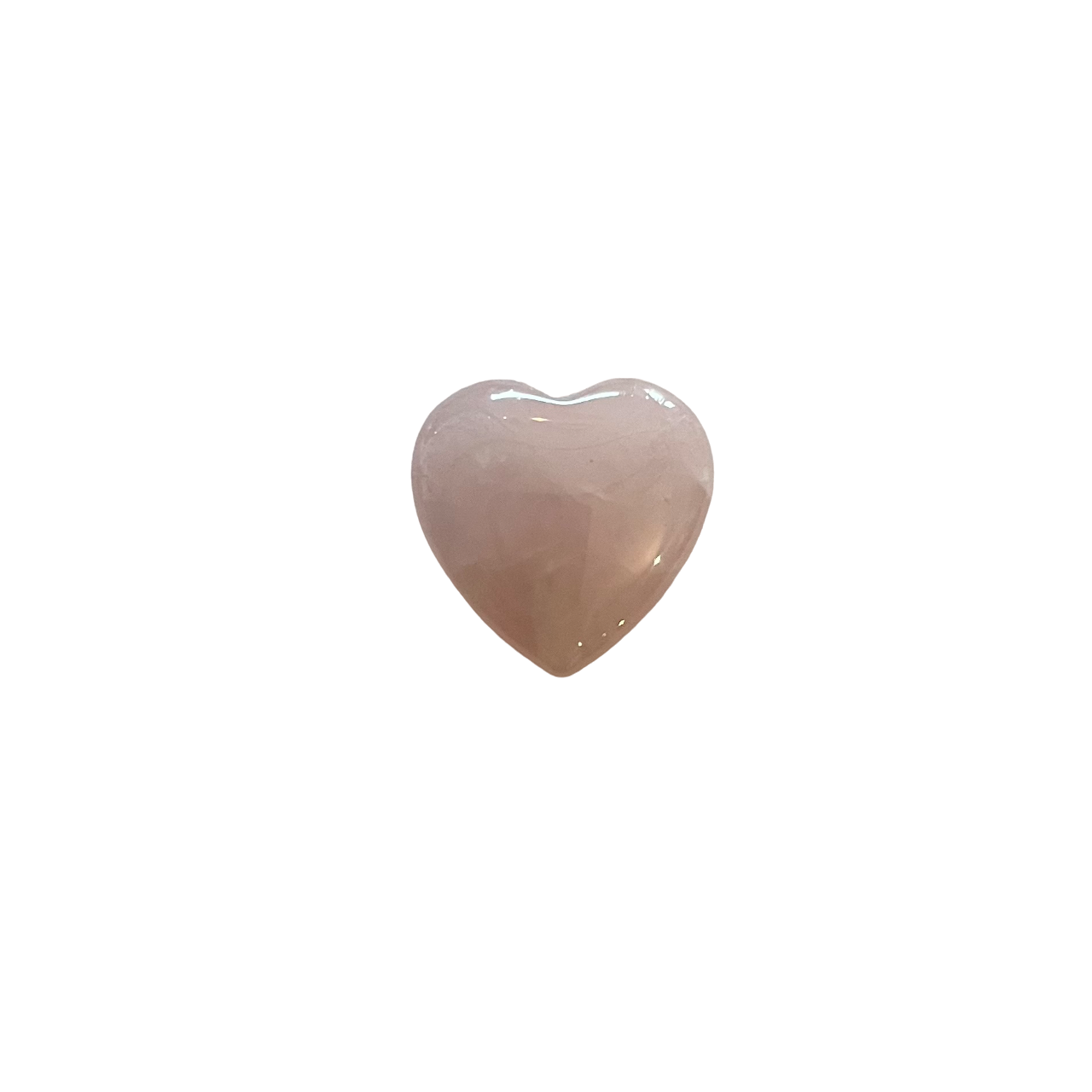 Mini cœur de quartz rose