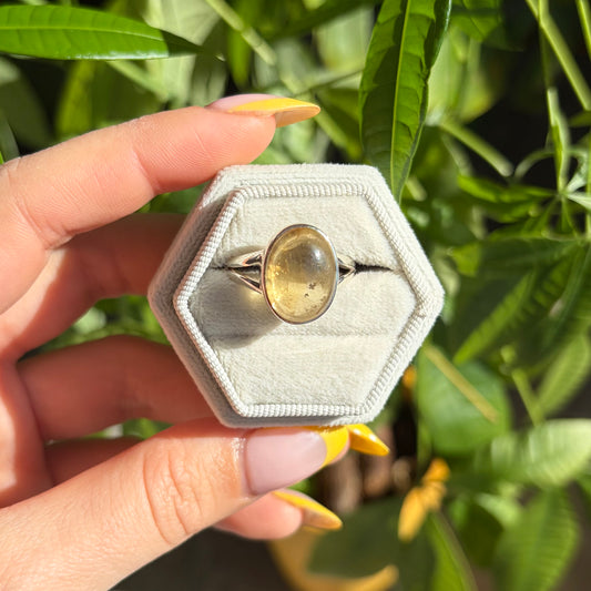 Bague citrine