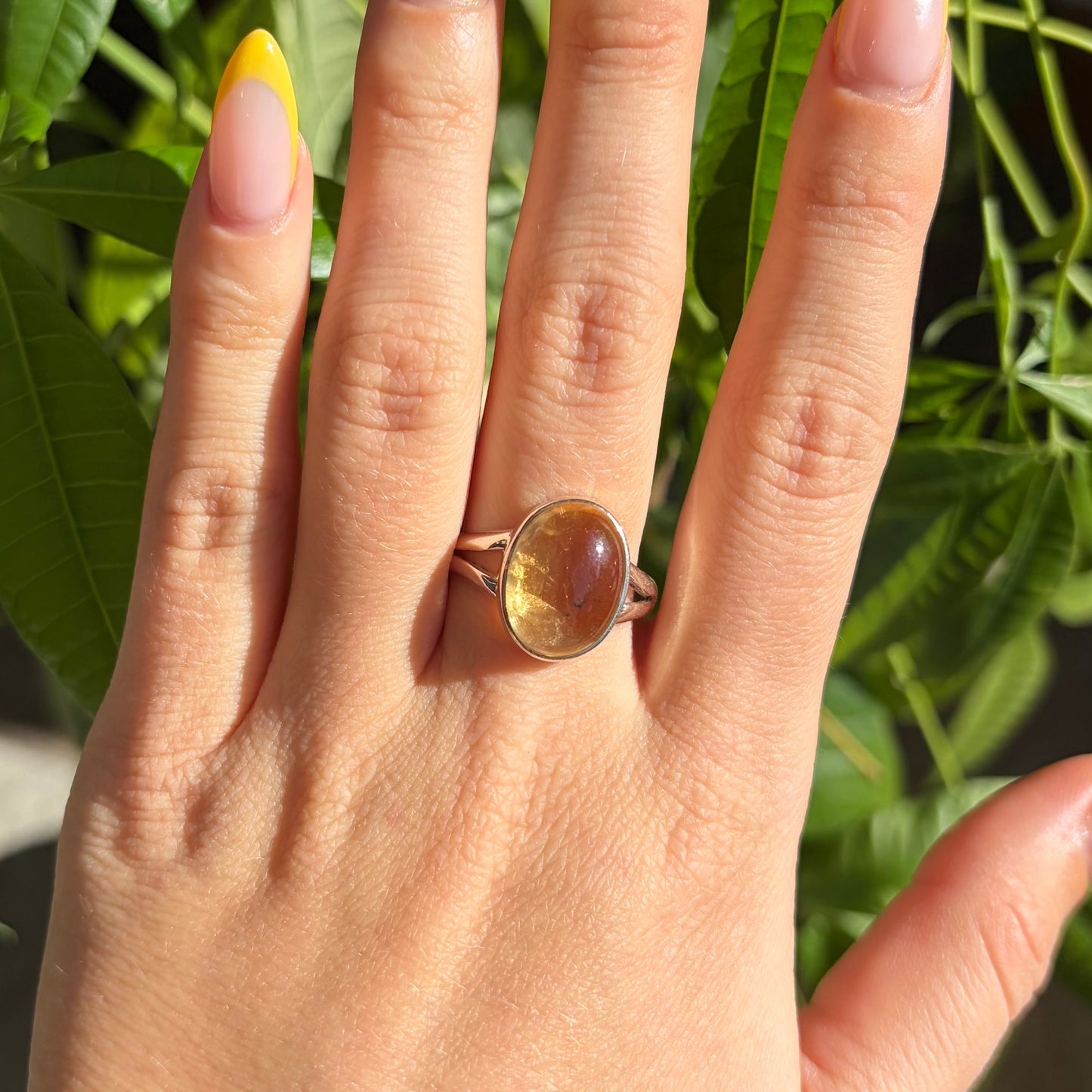Bague citrine