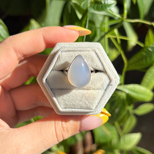 Bague calcédoine