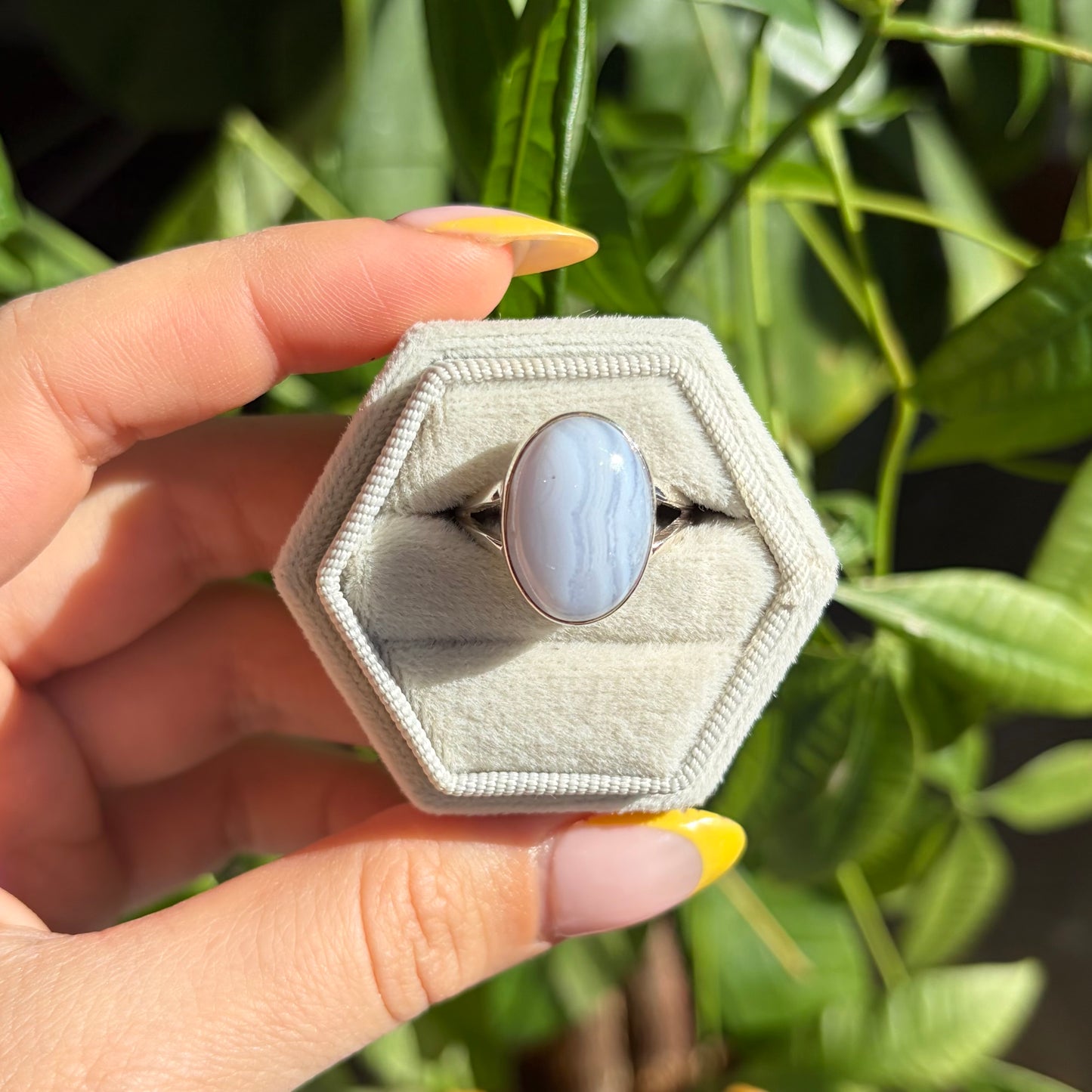 Agate blue lace