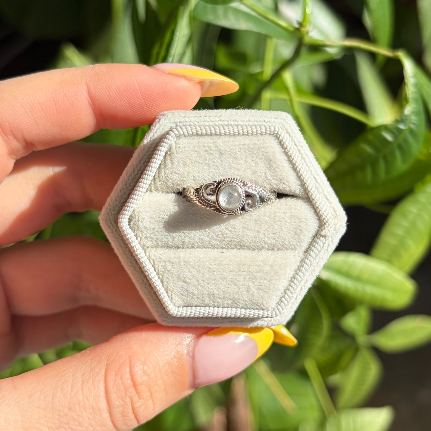 Bague topaze