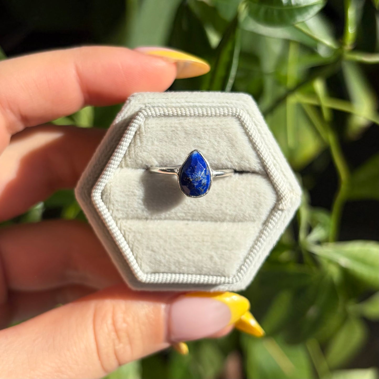Bague lapis-lazuli