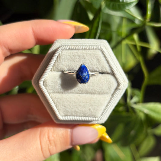 Bague lapis-lazuli
