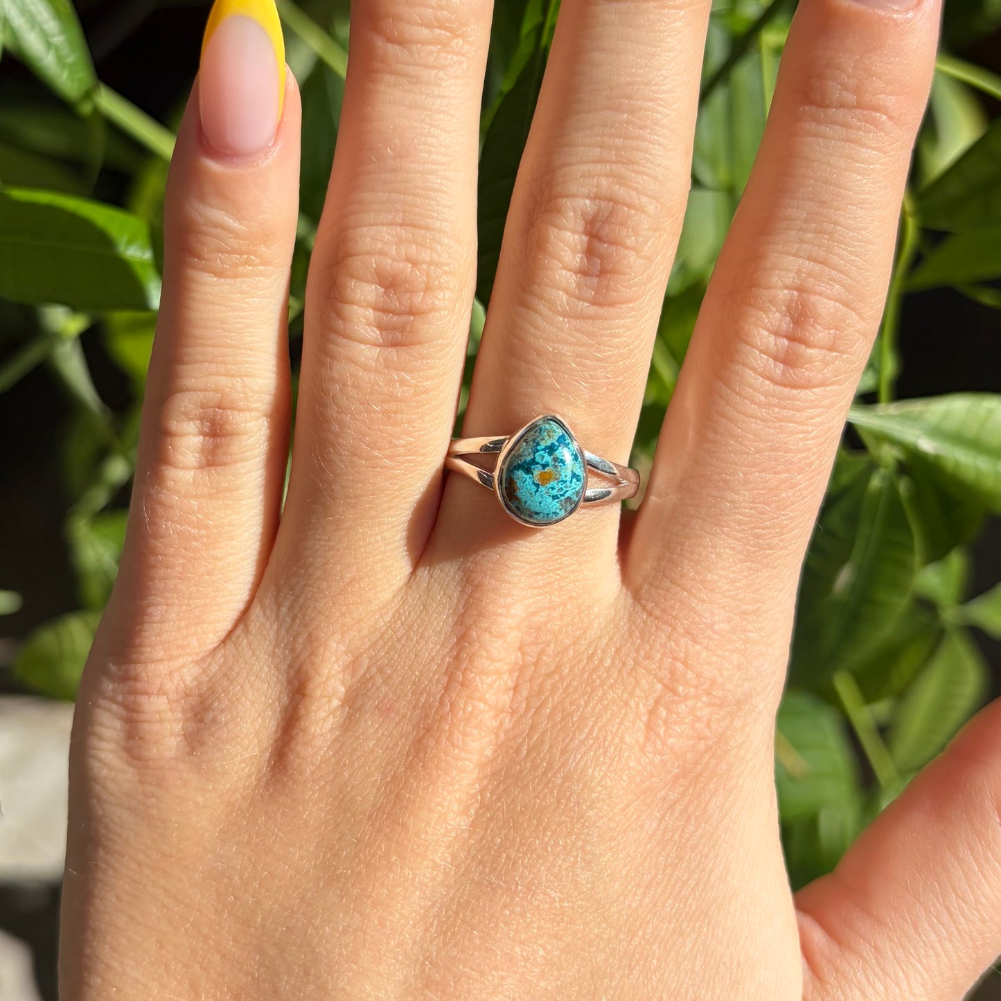 Bague chrysocolle