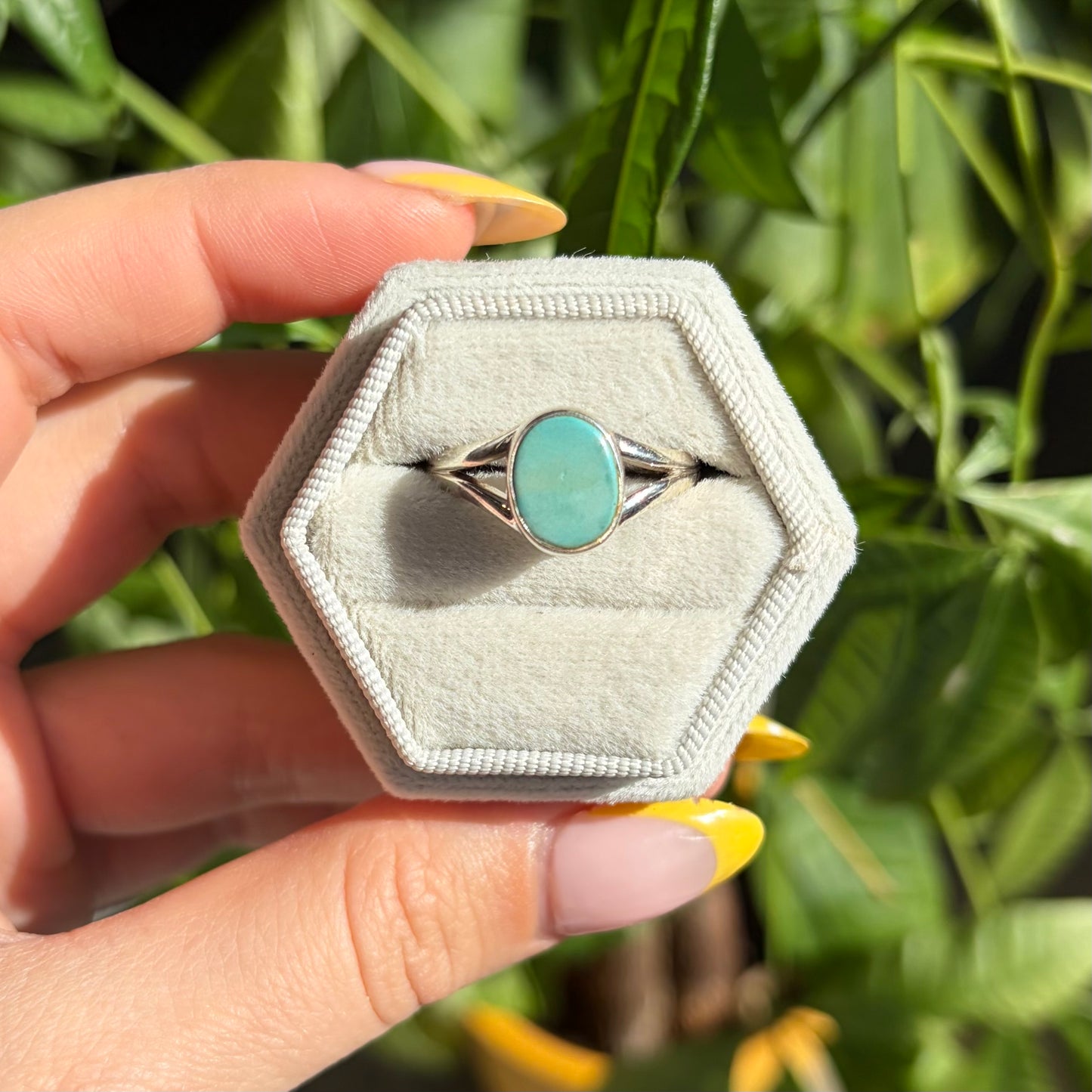 Bague turquoise