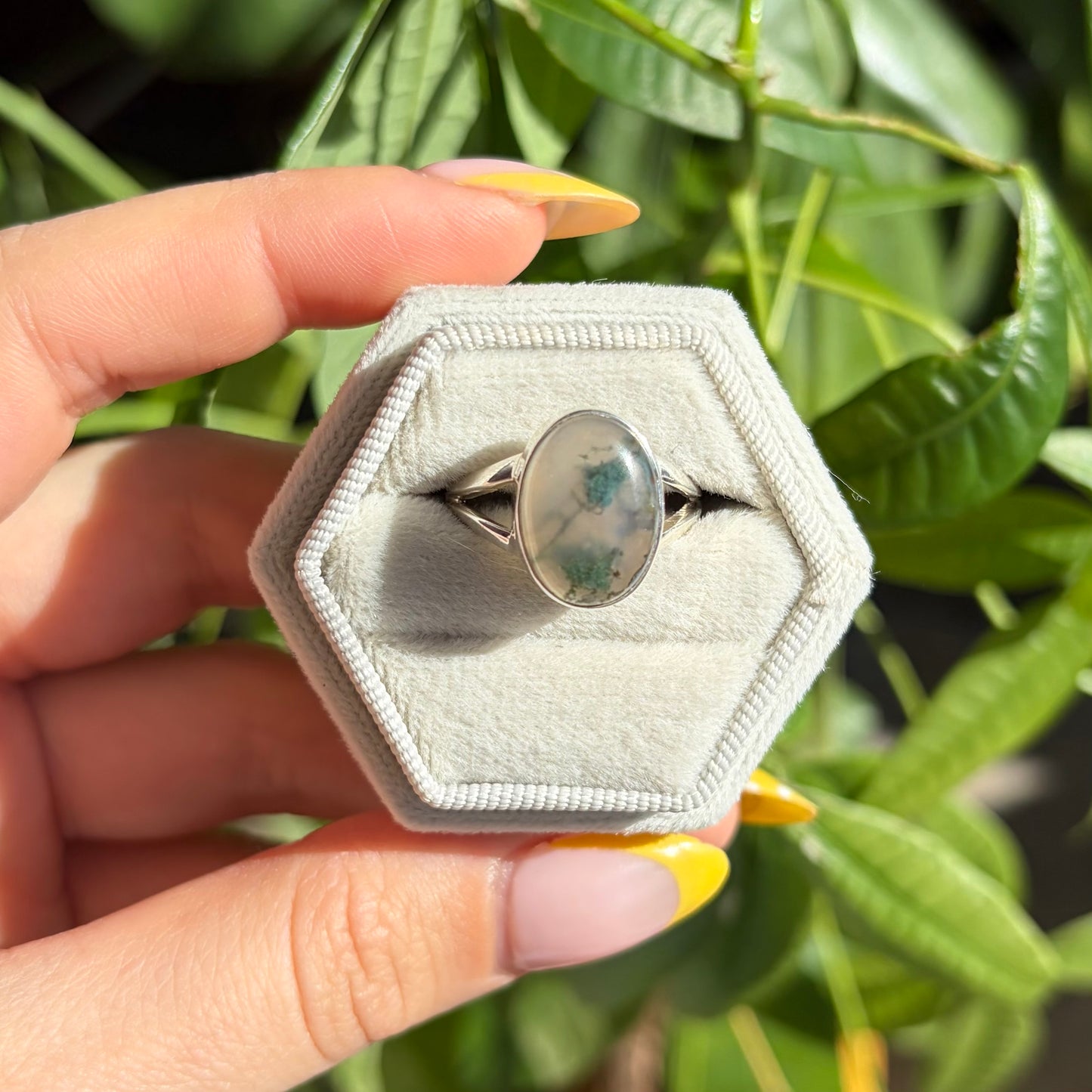 Bague agate mouse