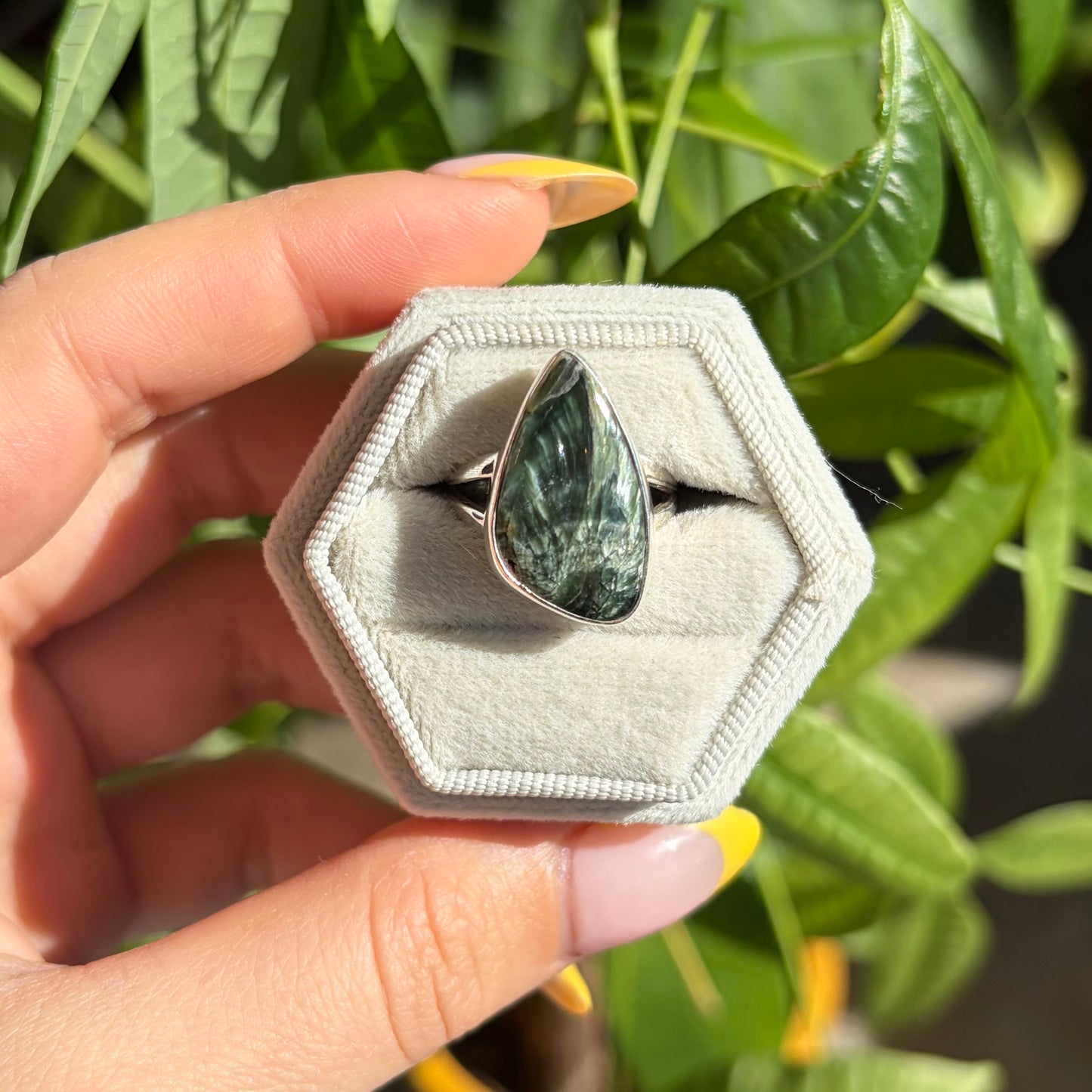 Bague séraphinite