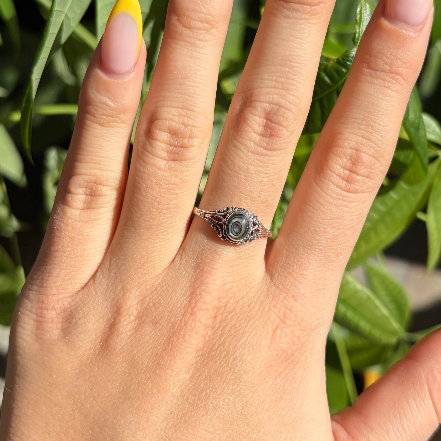 Bague abalone
