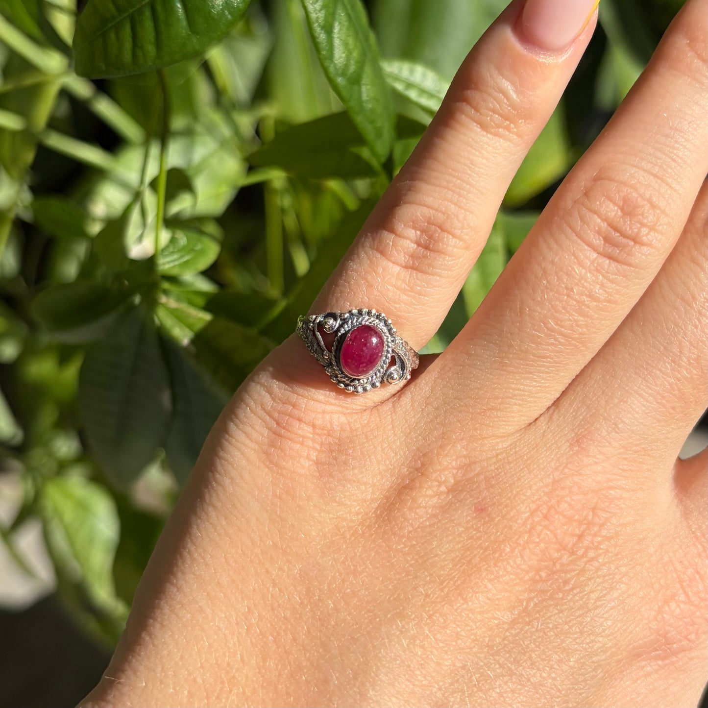 Bague rubis