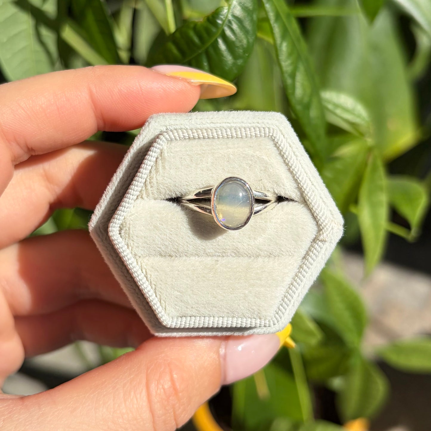 Bague opale