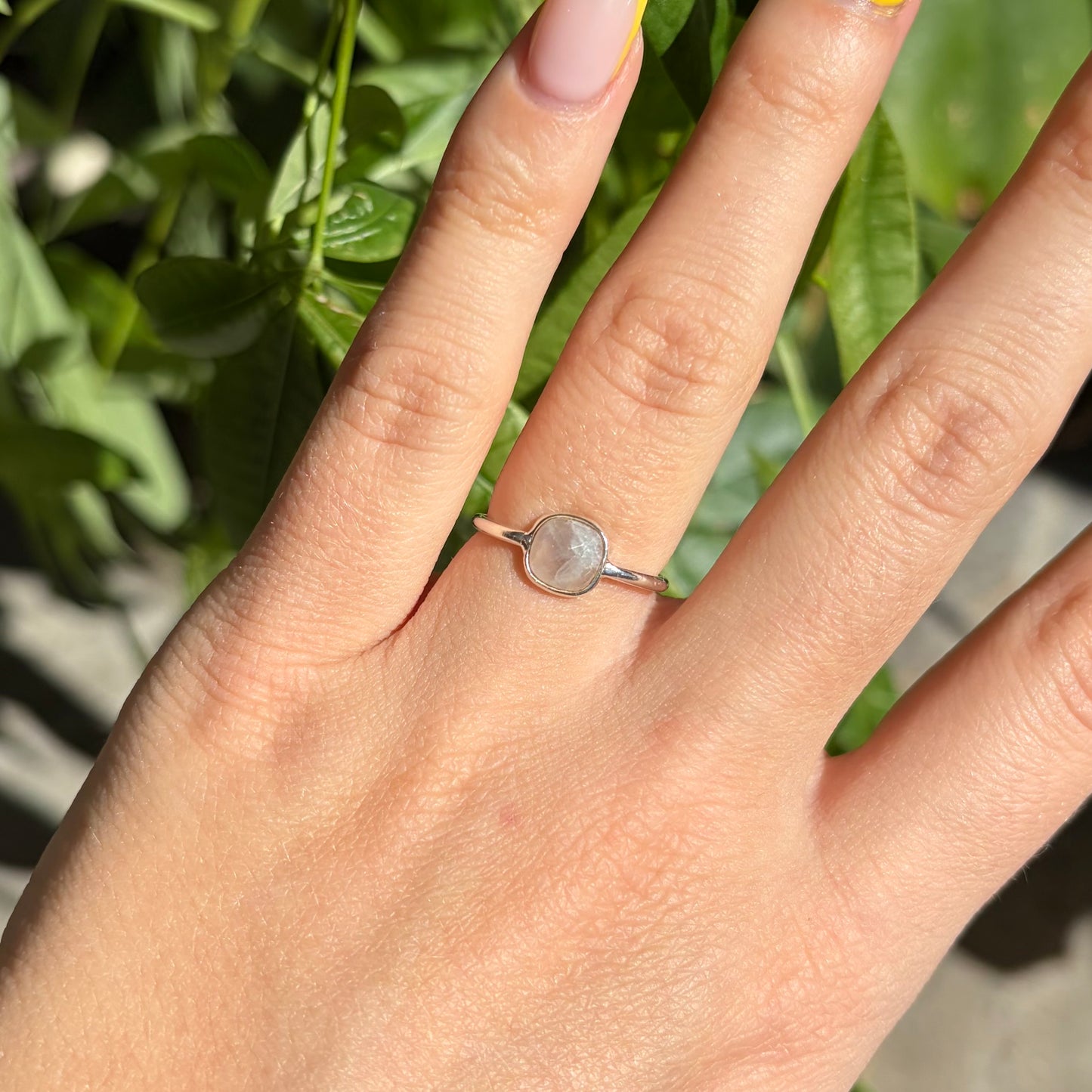 Bague pierre de lune