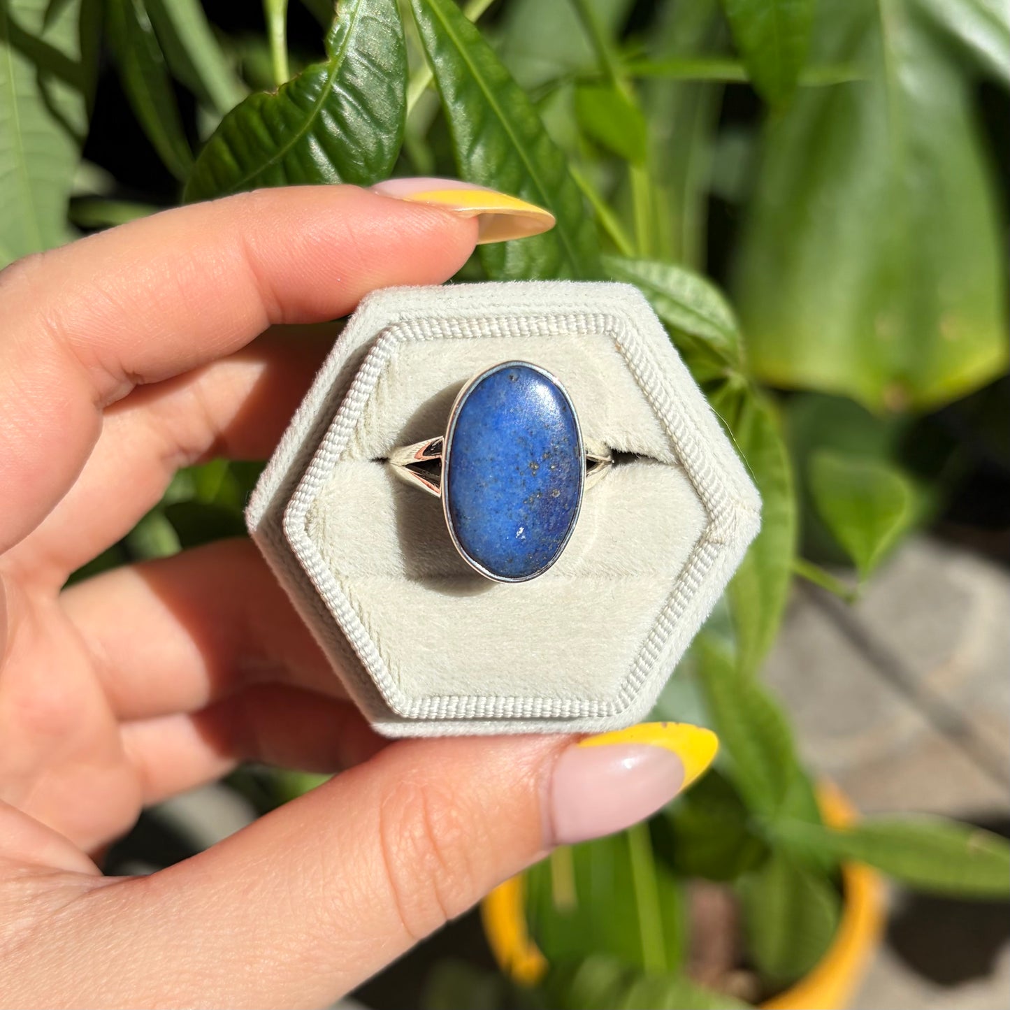 Bague lapis-lazuli