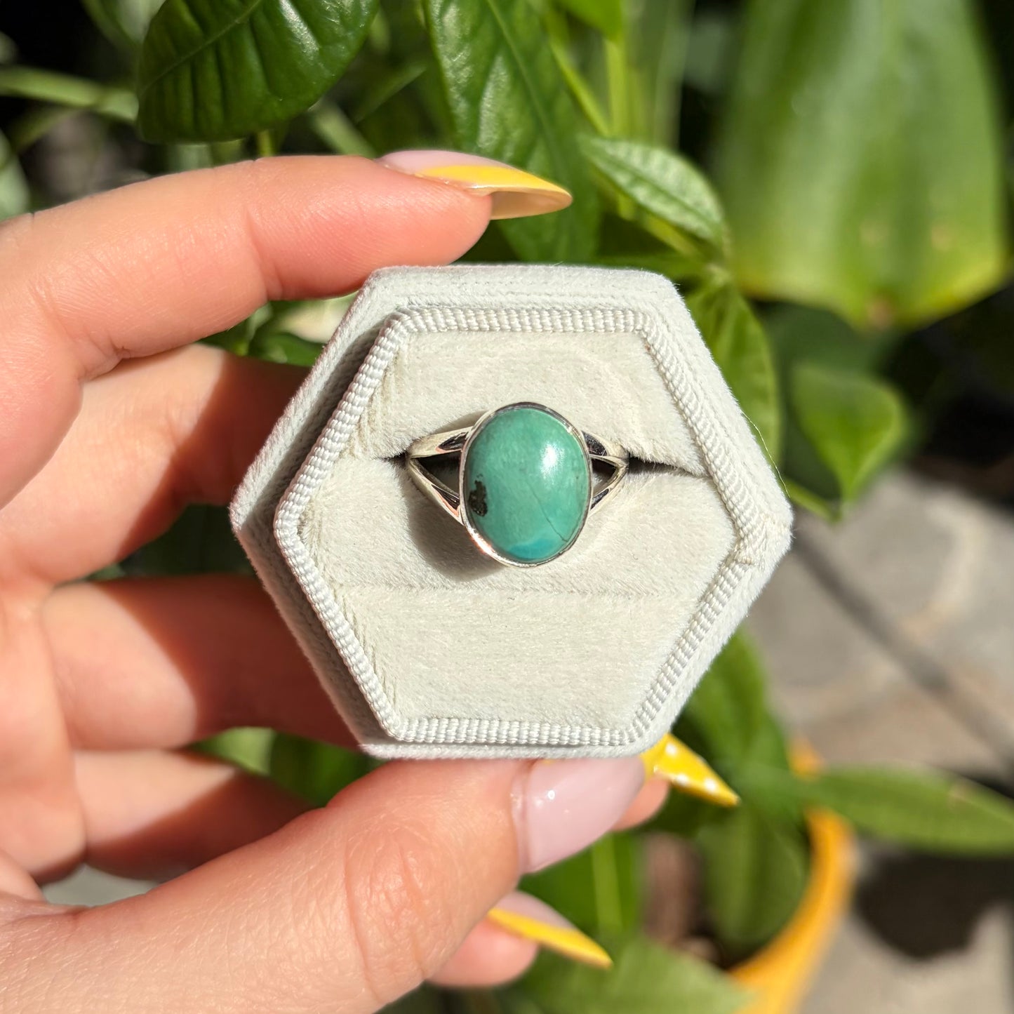 Bague turquoise