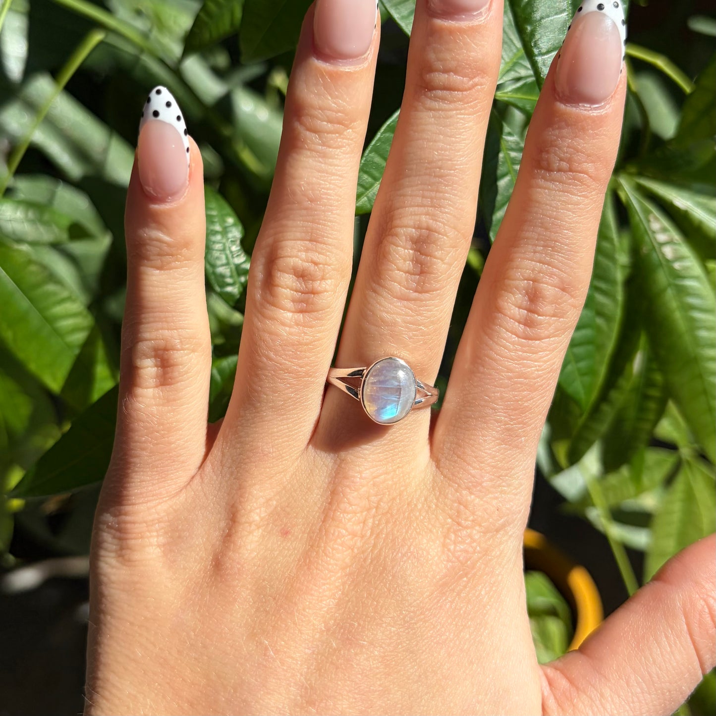 Bague pierre de lune