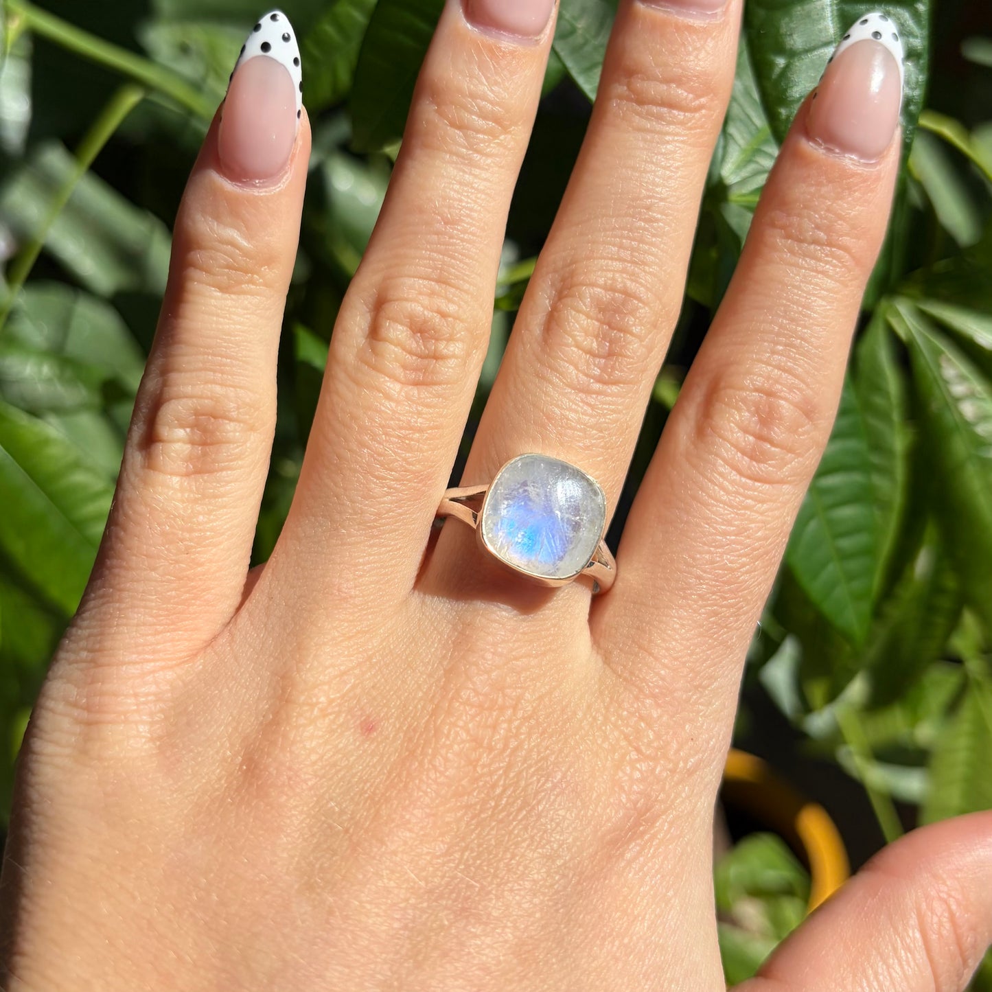 Bague pierre de lune