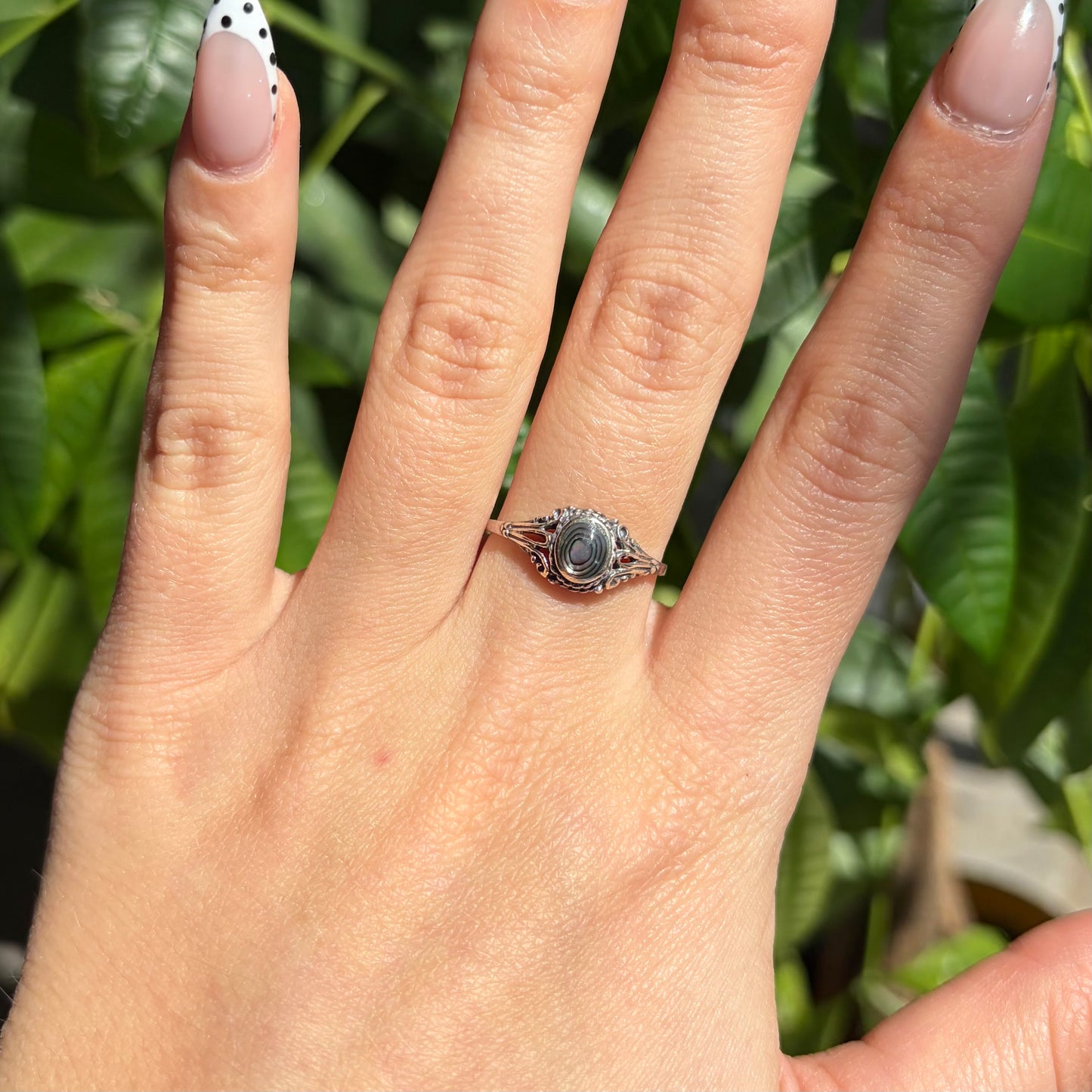 Bague abalone