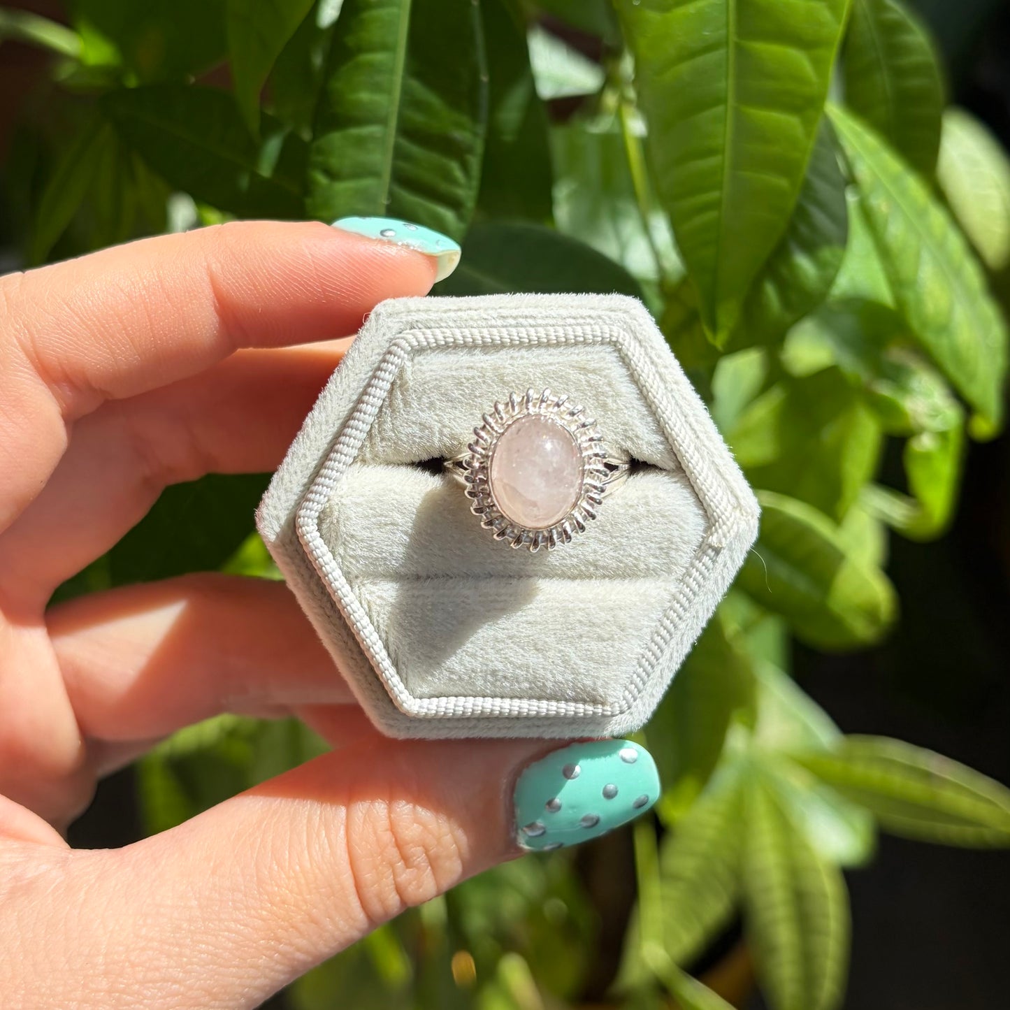 Bague morganite