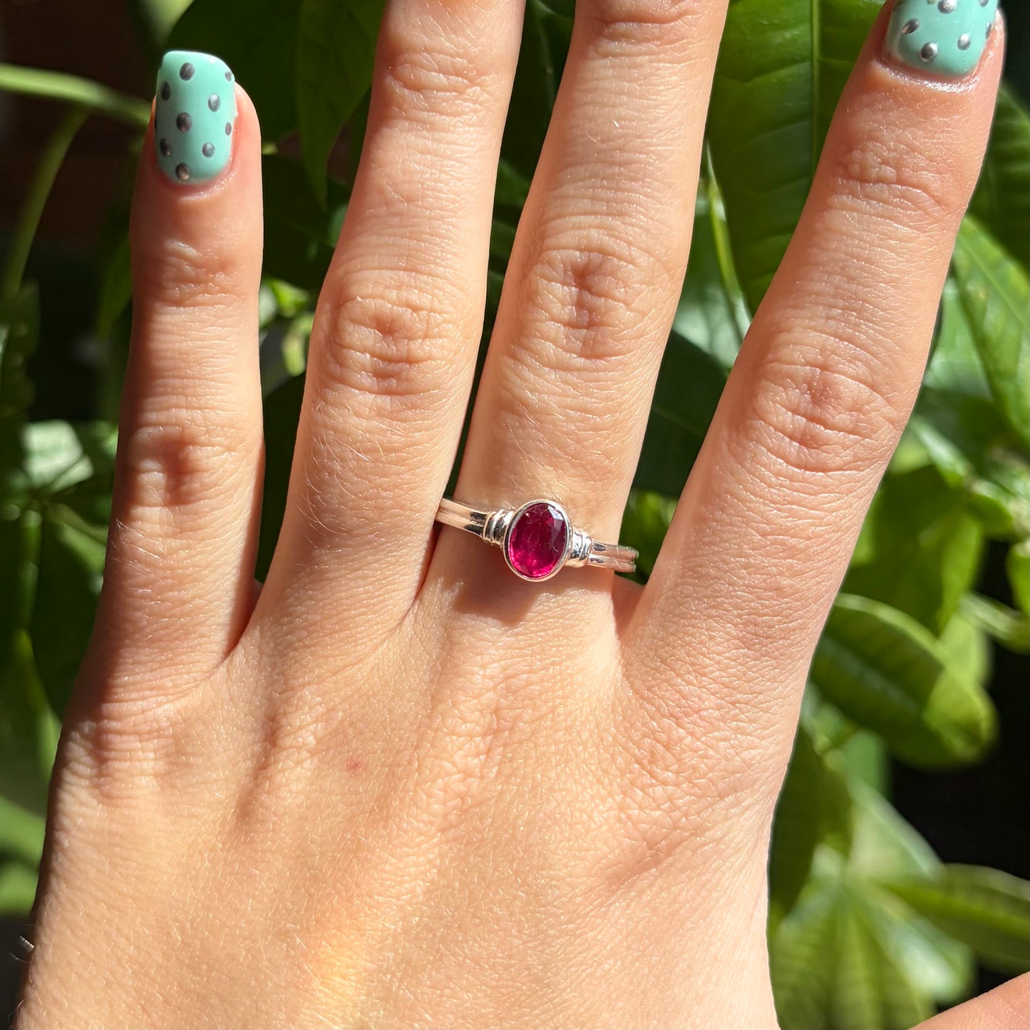 Bague rubis