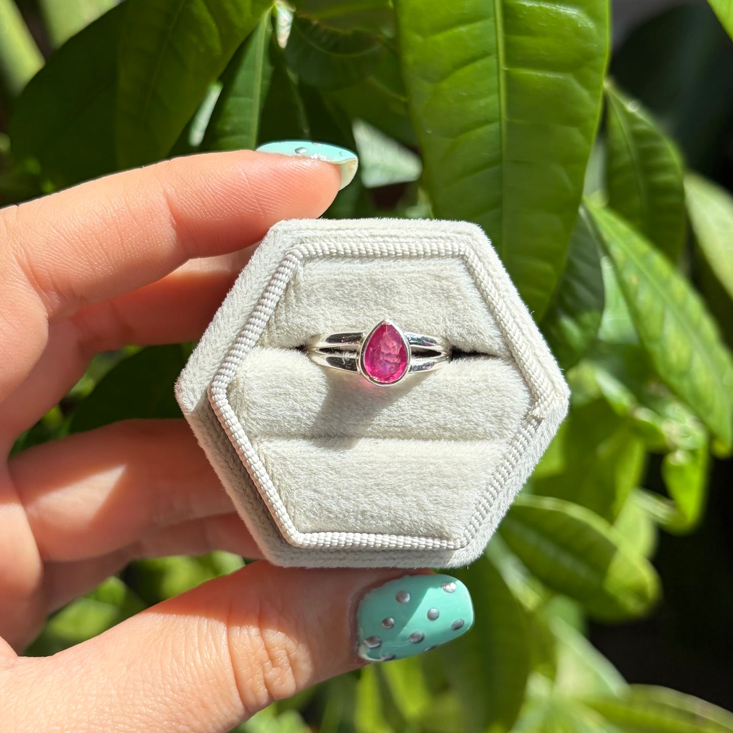 Bague rubis