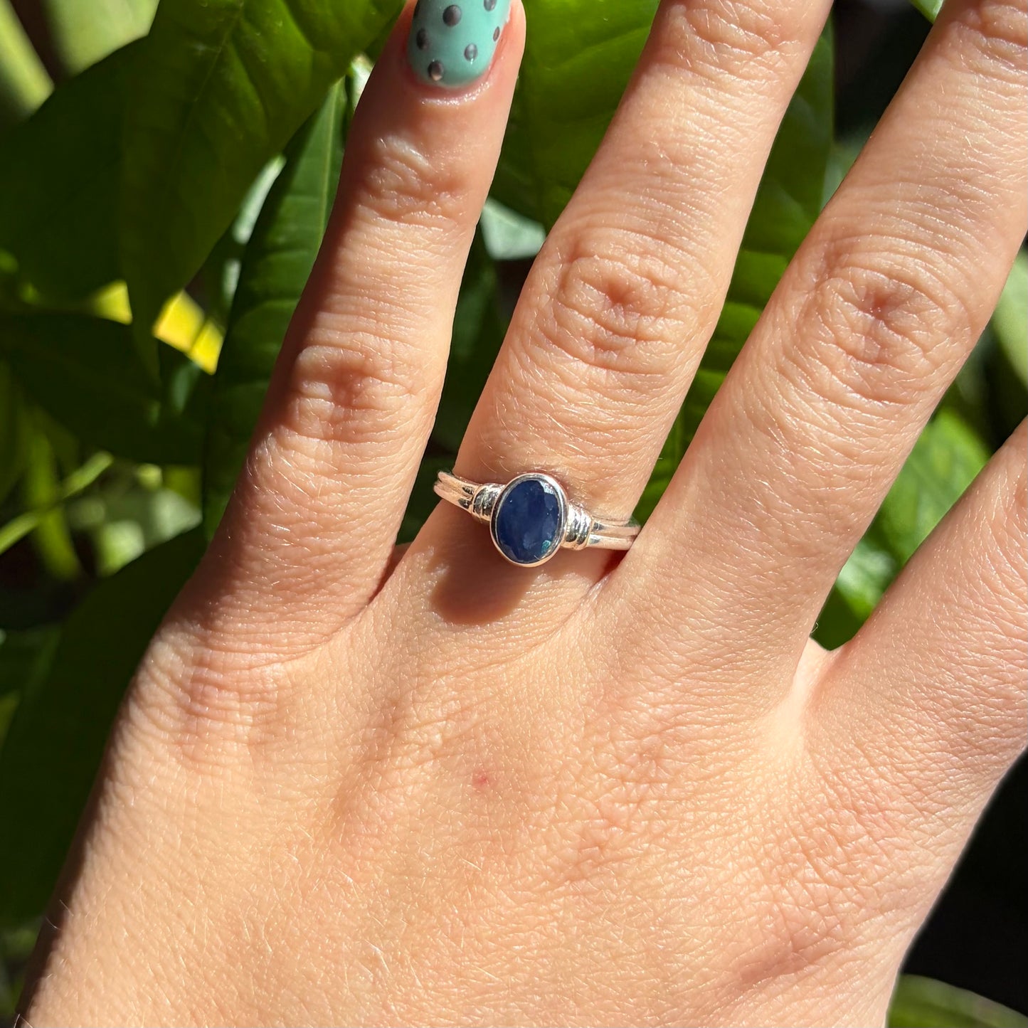 Bague saphir