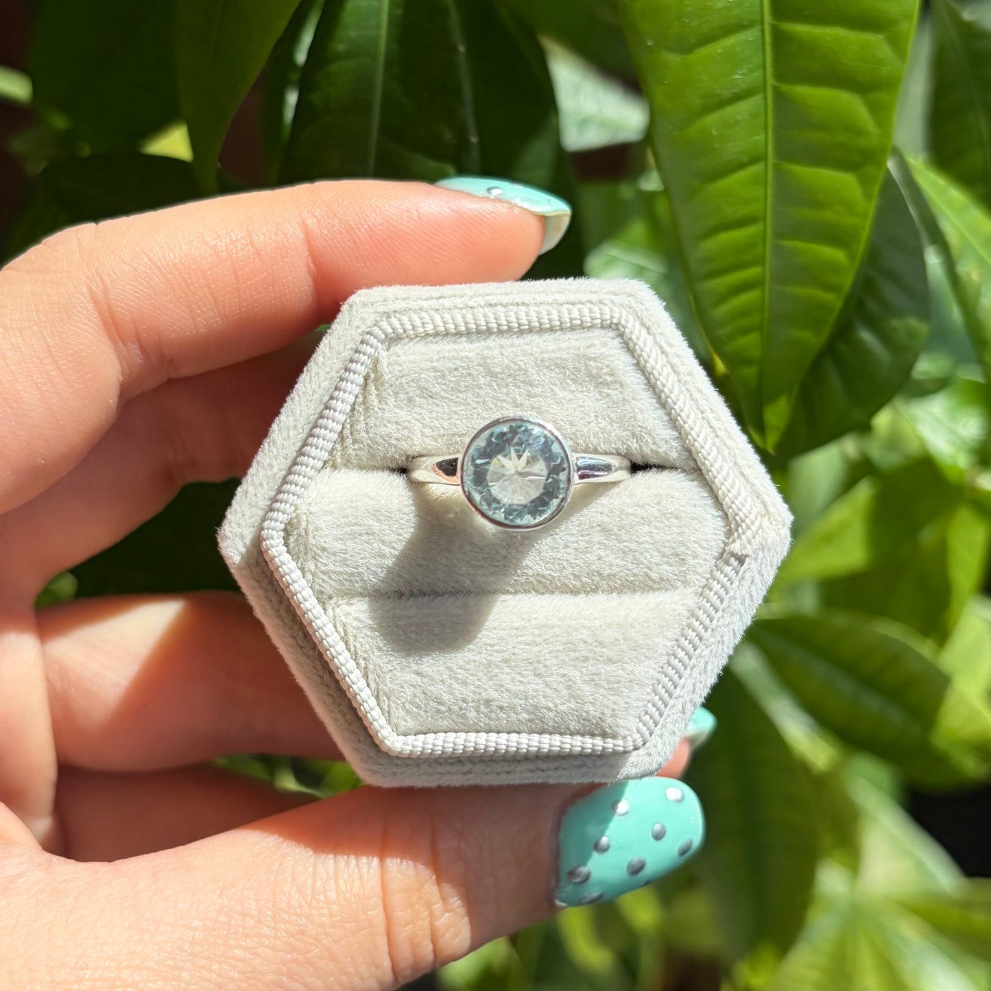 Bague topaze