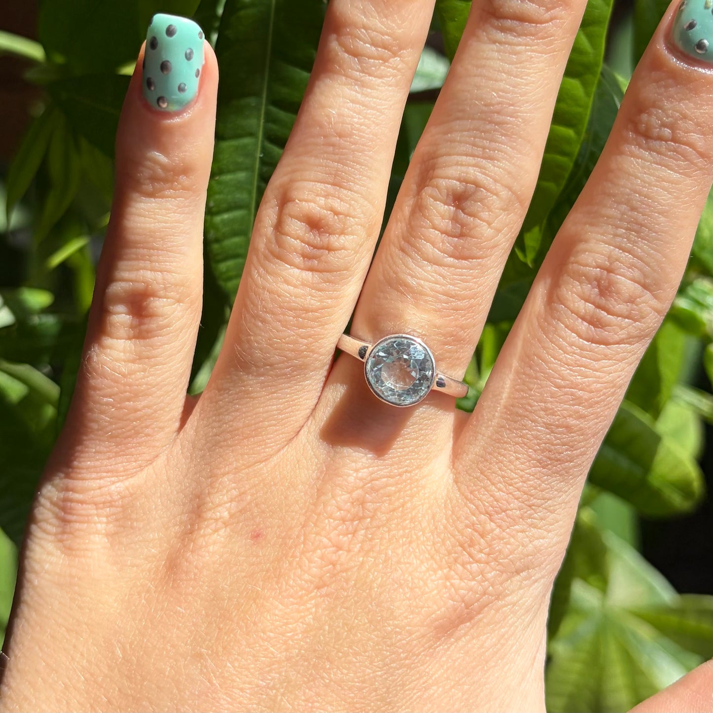 Bague topaze