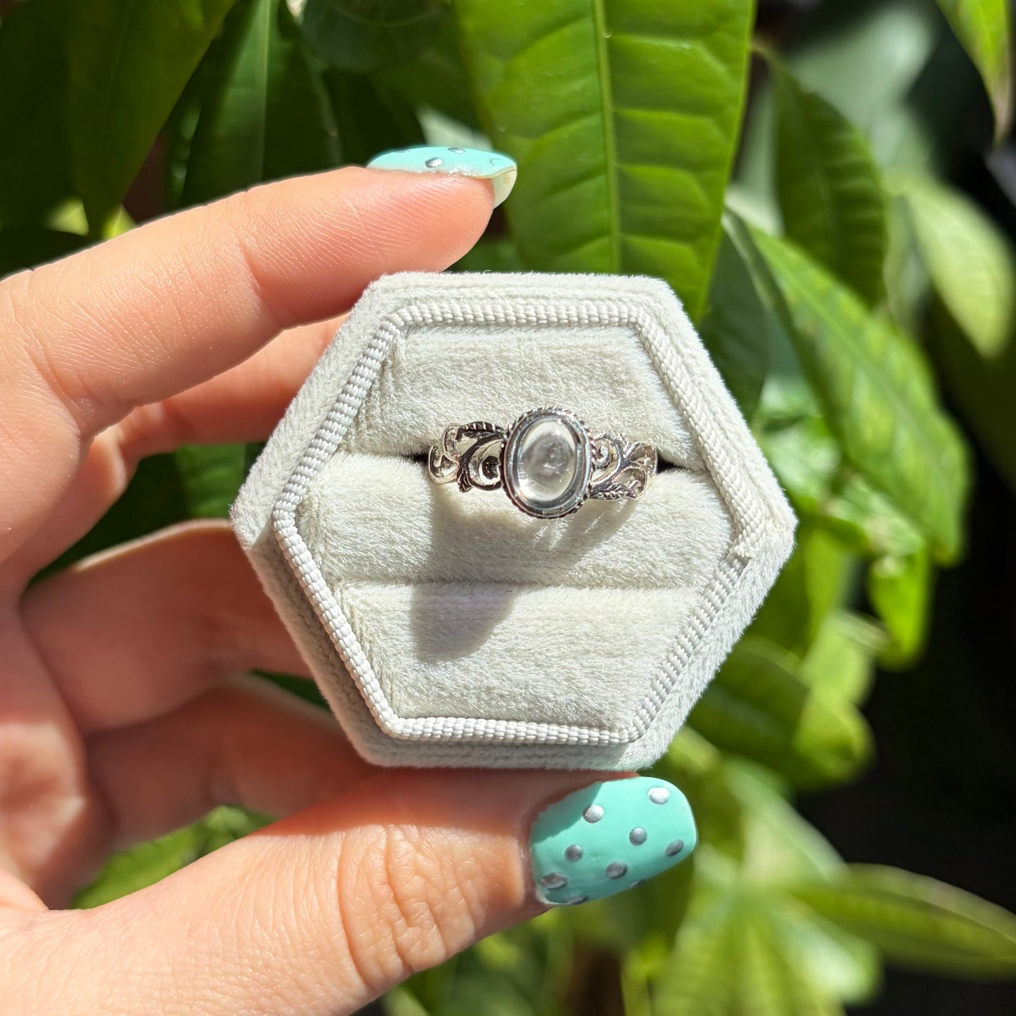 Bague topaze