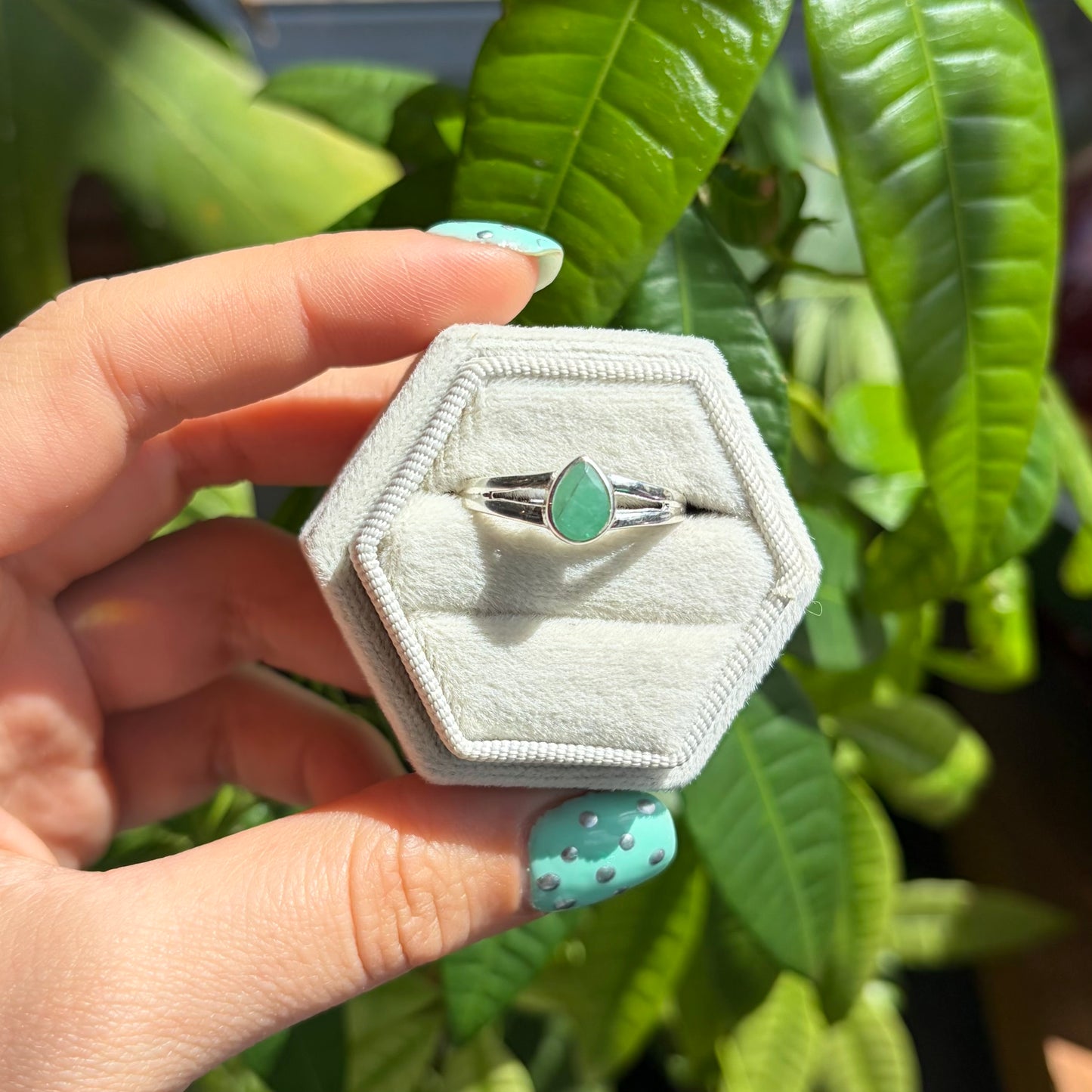 Bague émeraude