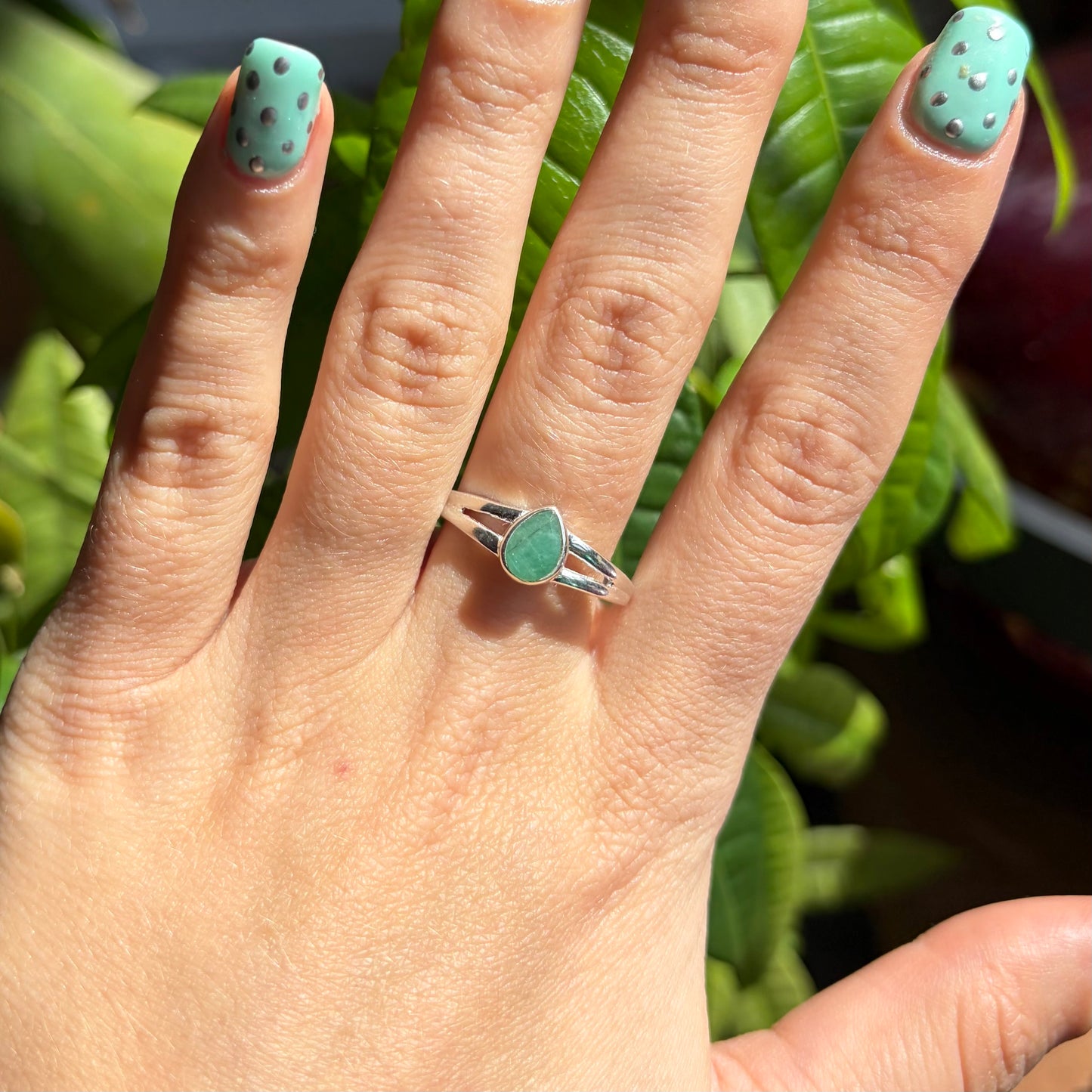 Bague émeraude