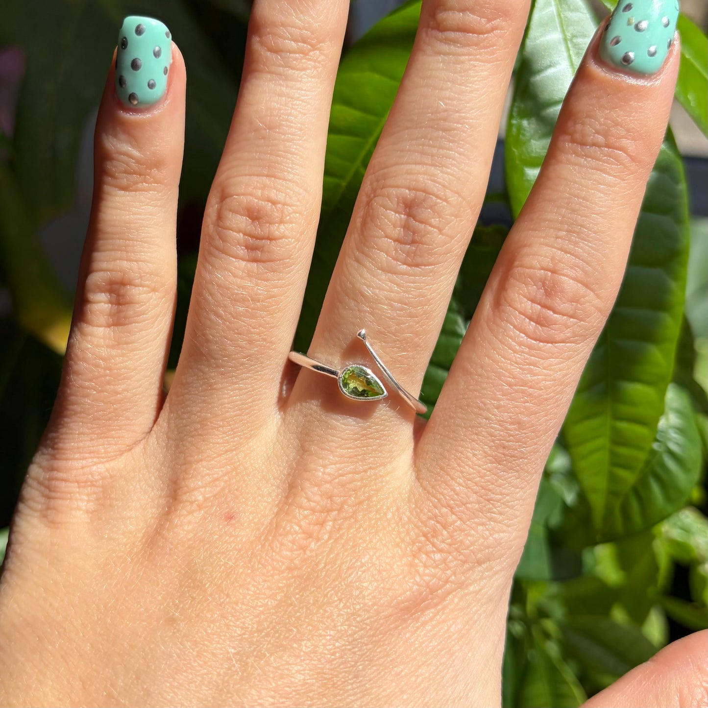 Bague péridot