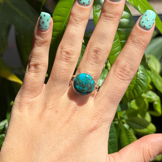 Bague chrysocolle