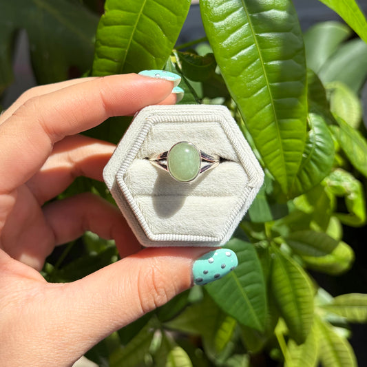 Bague aventurine