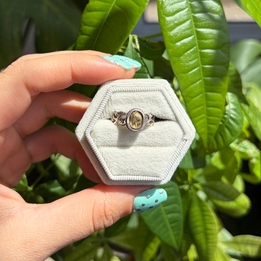 Bague citrine